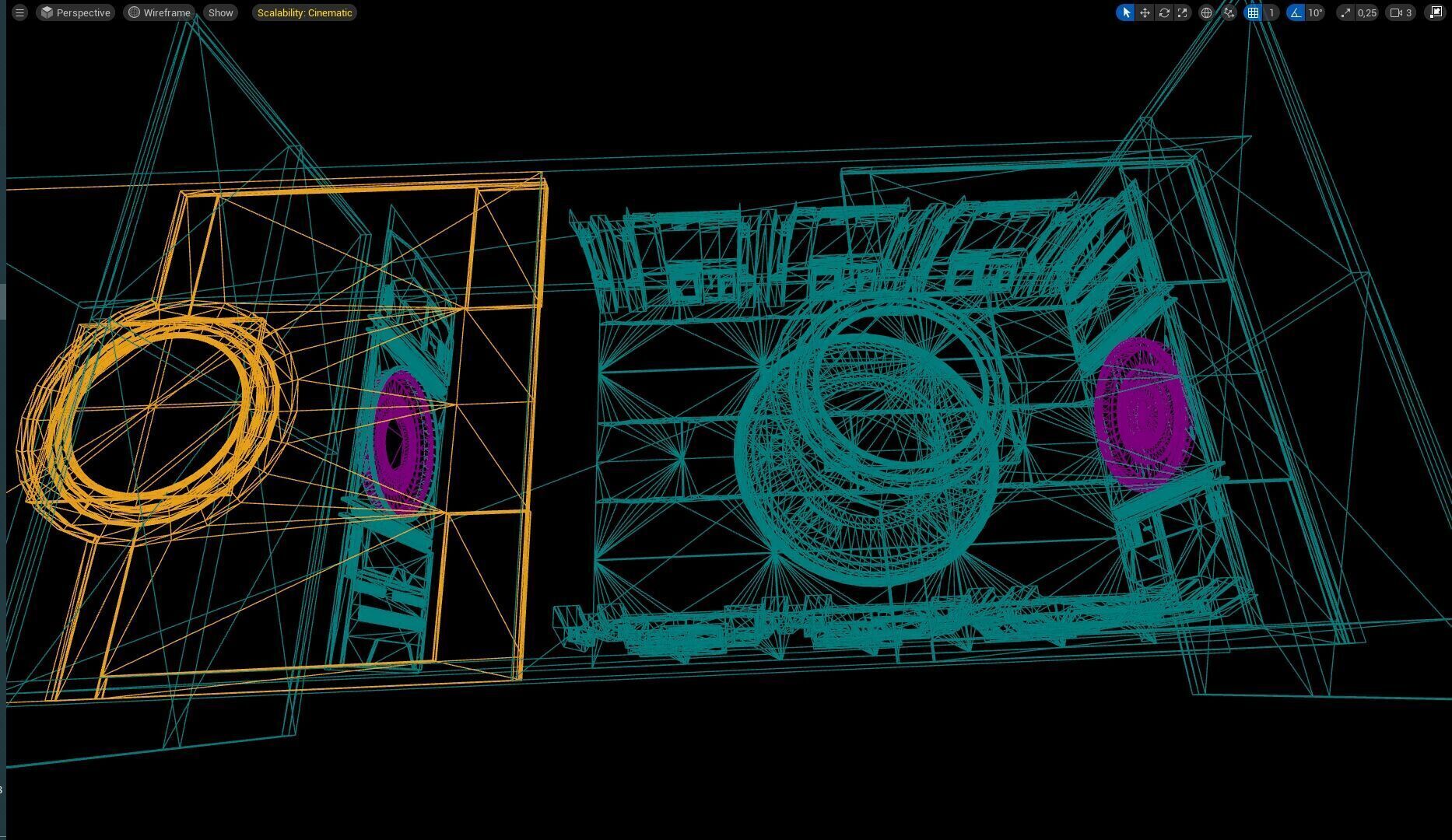 UE5 Virtual Sci-Fi Set  Low-poly 3D model_16