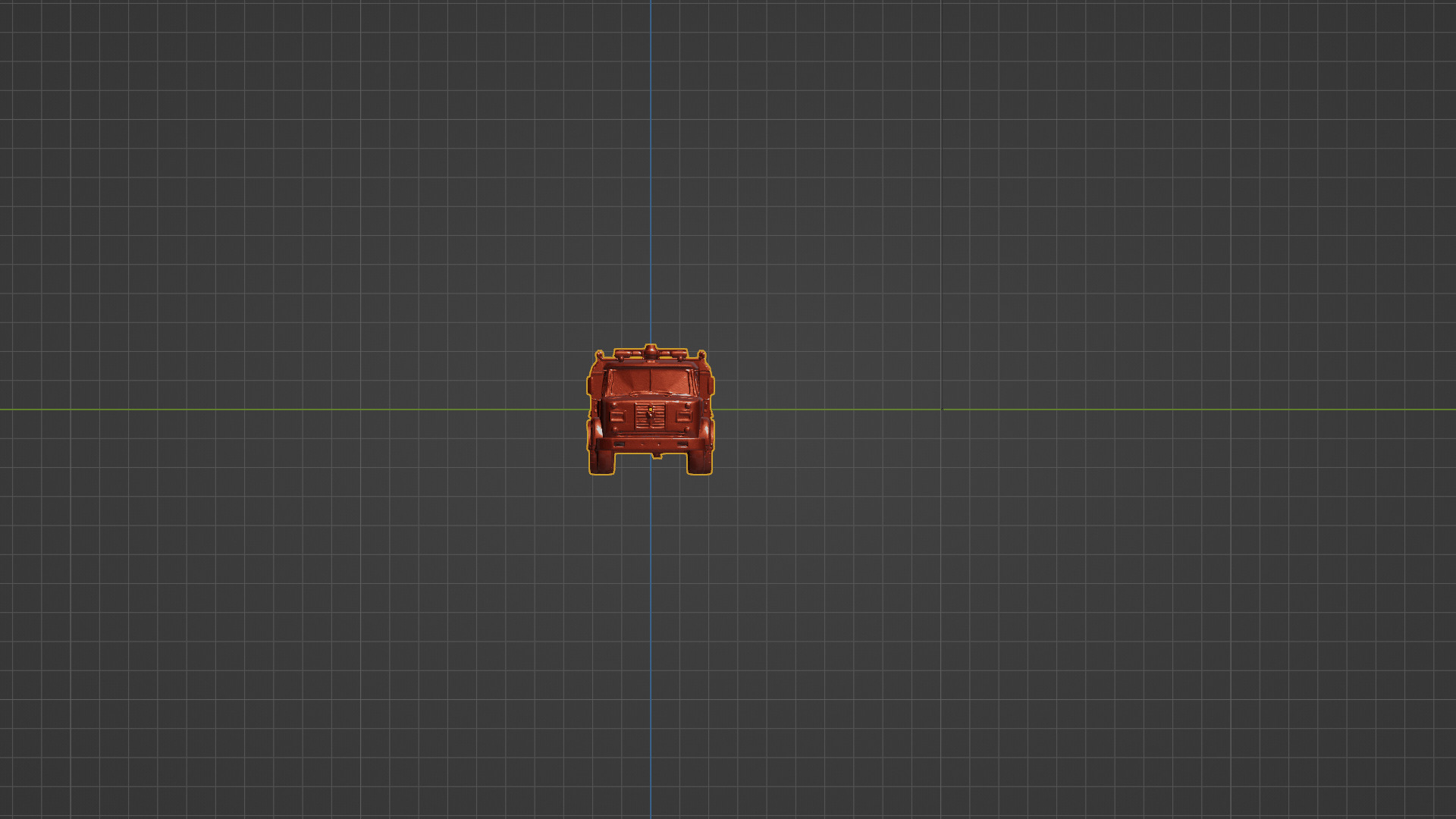 Realistic Detailed Fire Truck 3D Model - Emergency  3D print model_1