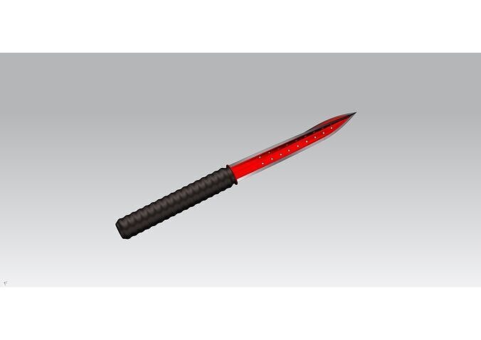 Military Knife 3D model