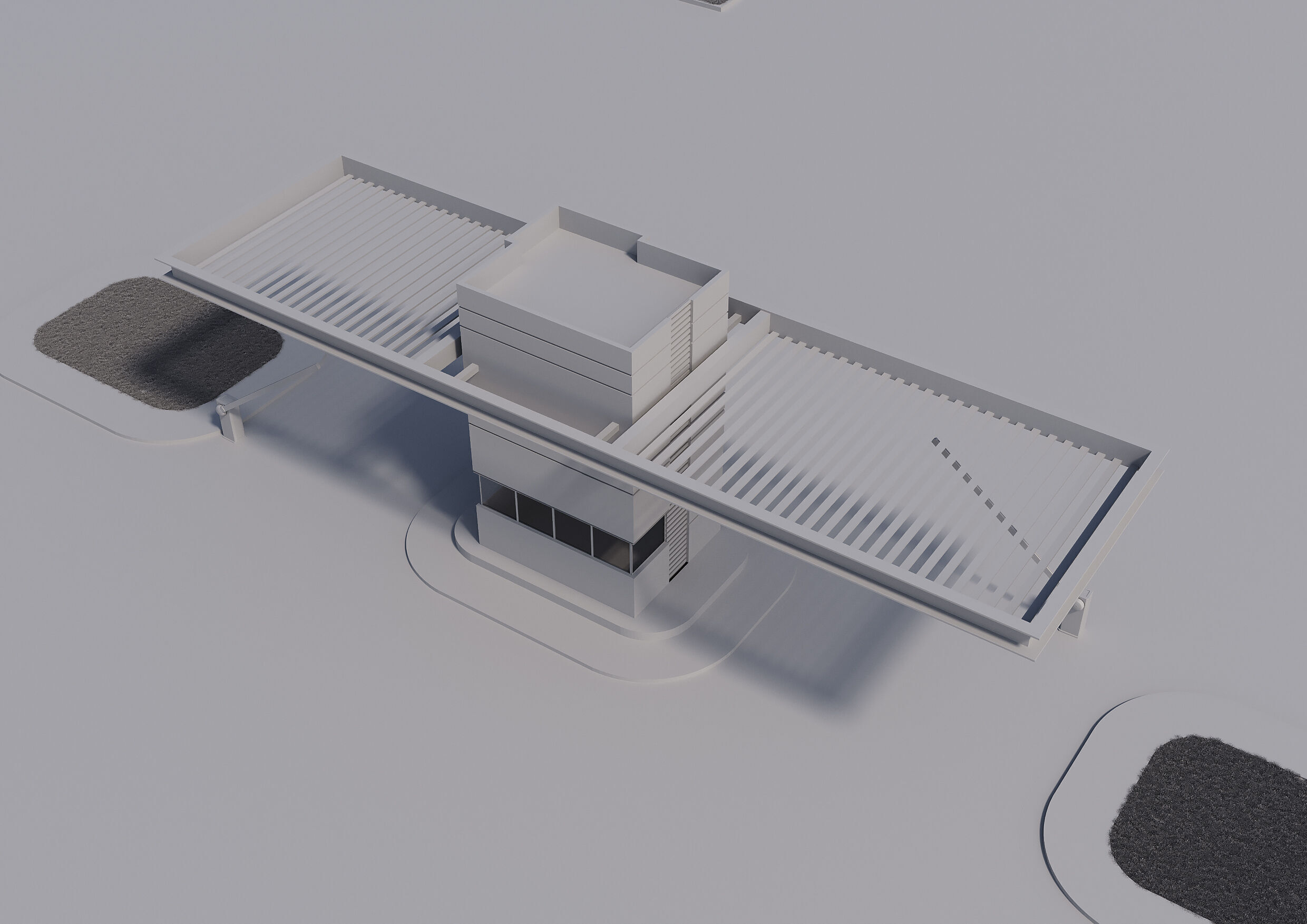 Security Booth 3D model_7