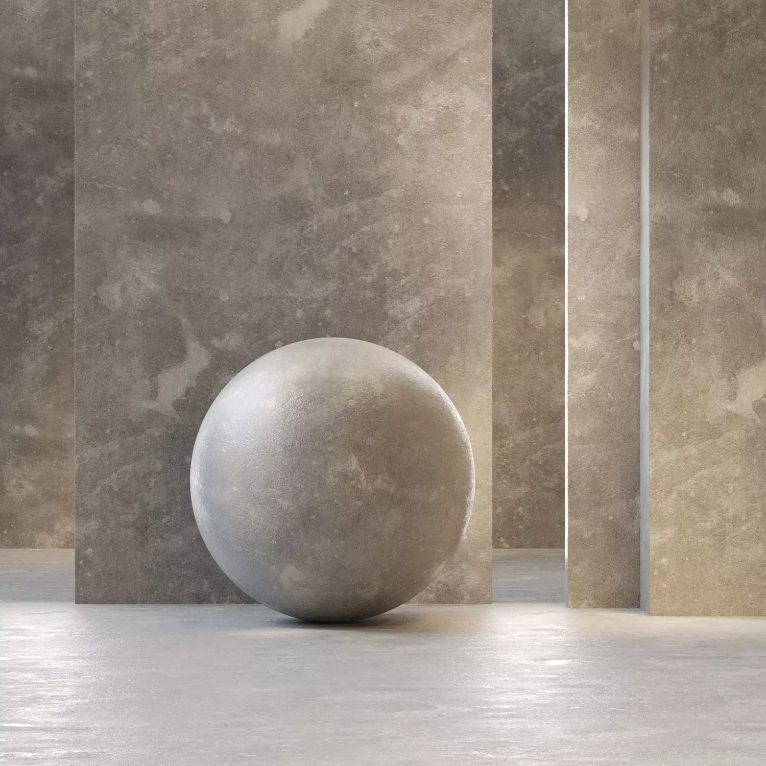 Polished Concrete - PBR - Seamless - 4k - set09 Texture_0