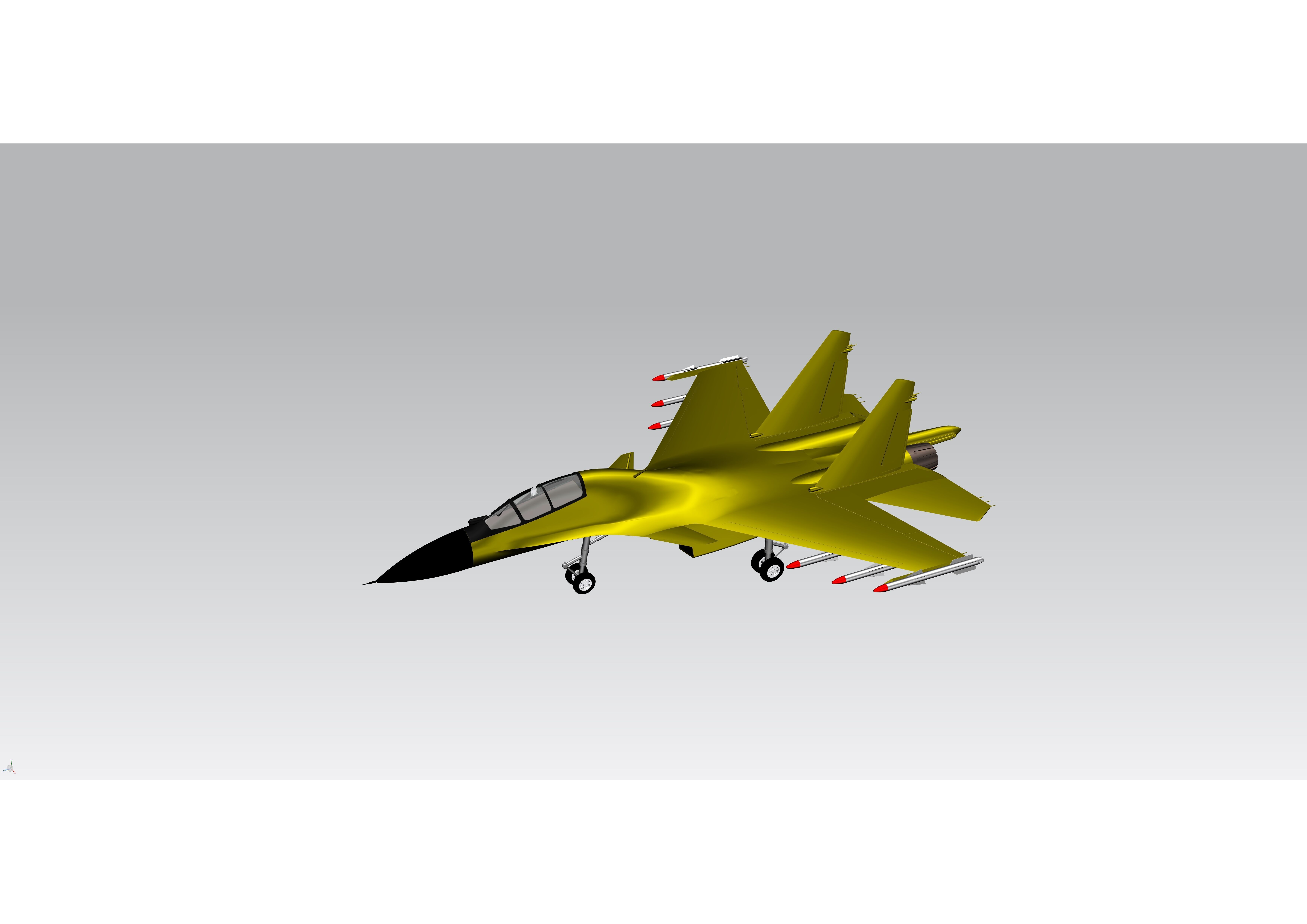 SUKHOI 30 MKI 3D model_9