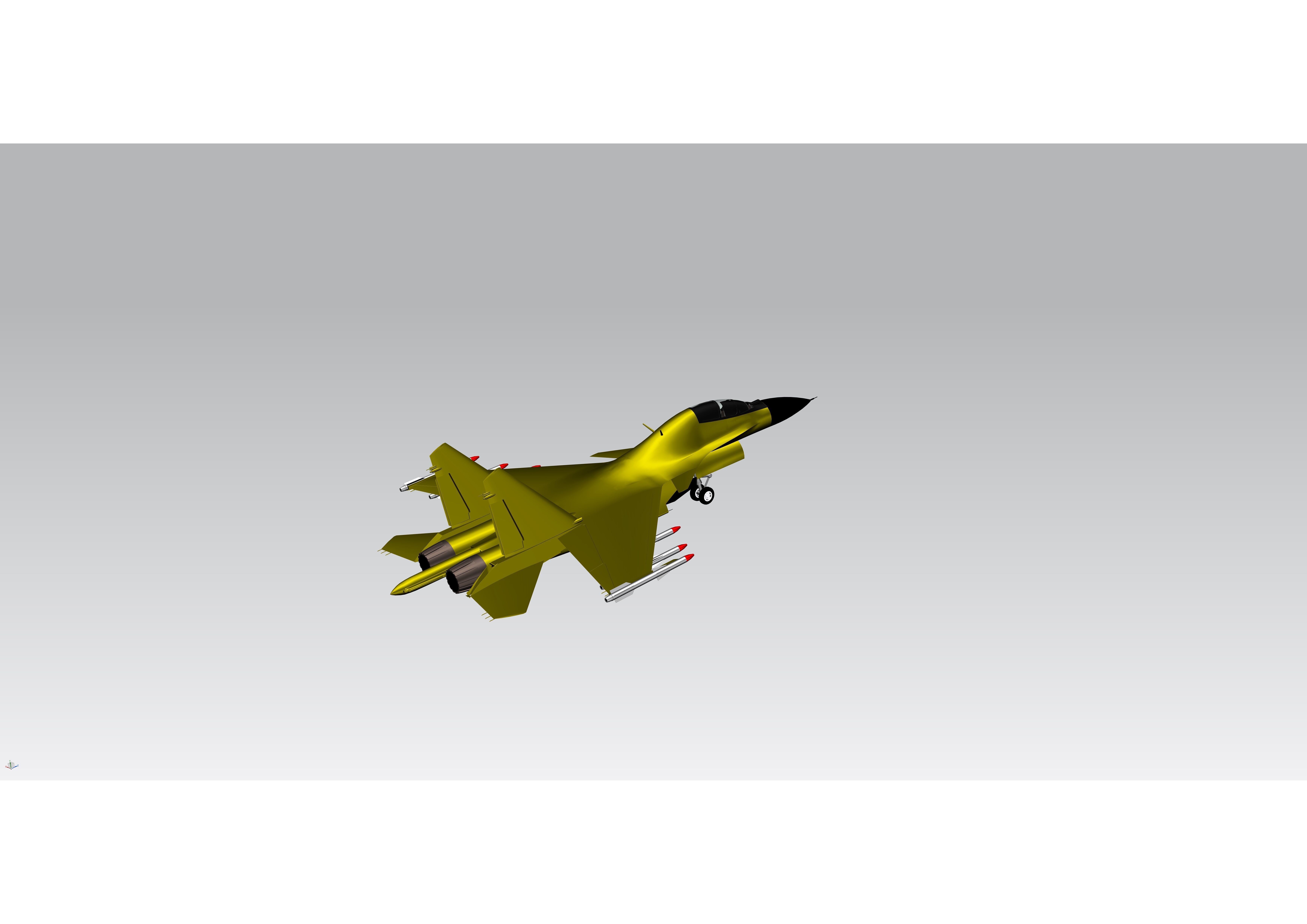 SUKHOI 30 MKI 3D model_10