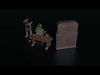 Gothic asset pack Low-poly 3D model_1