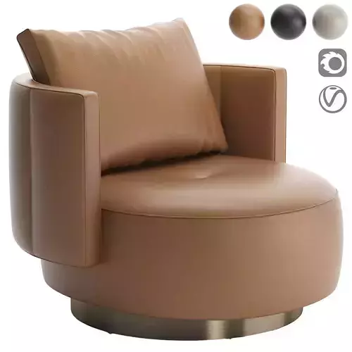 Minotti Torii Bold Large Armchair