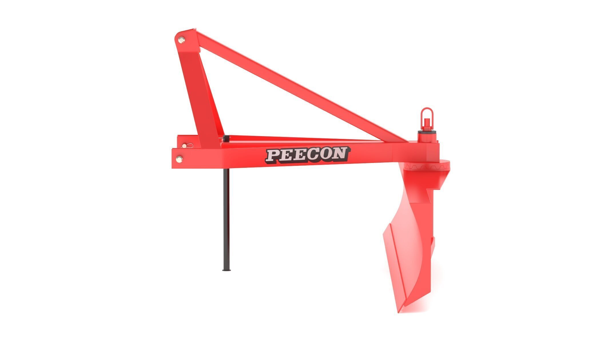 Soil Scraper GS 300 Ground Leveling Equipment 3D model_3