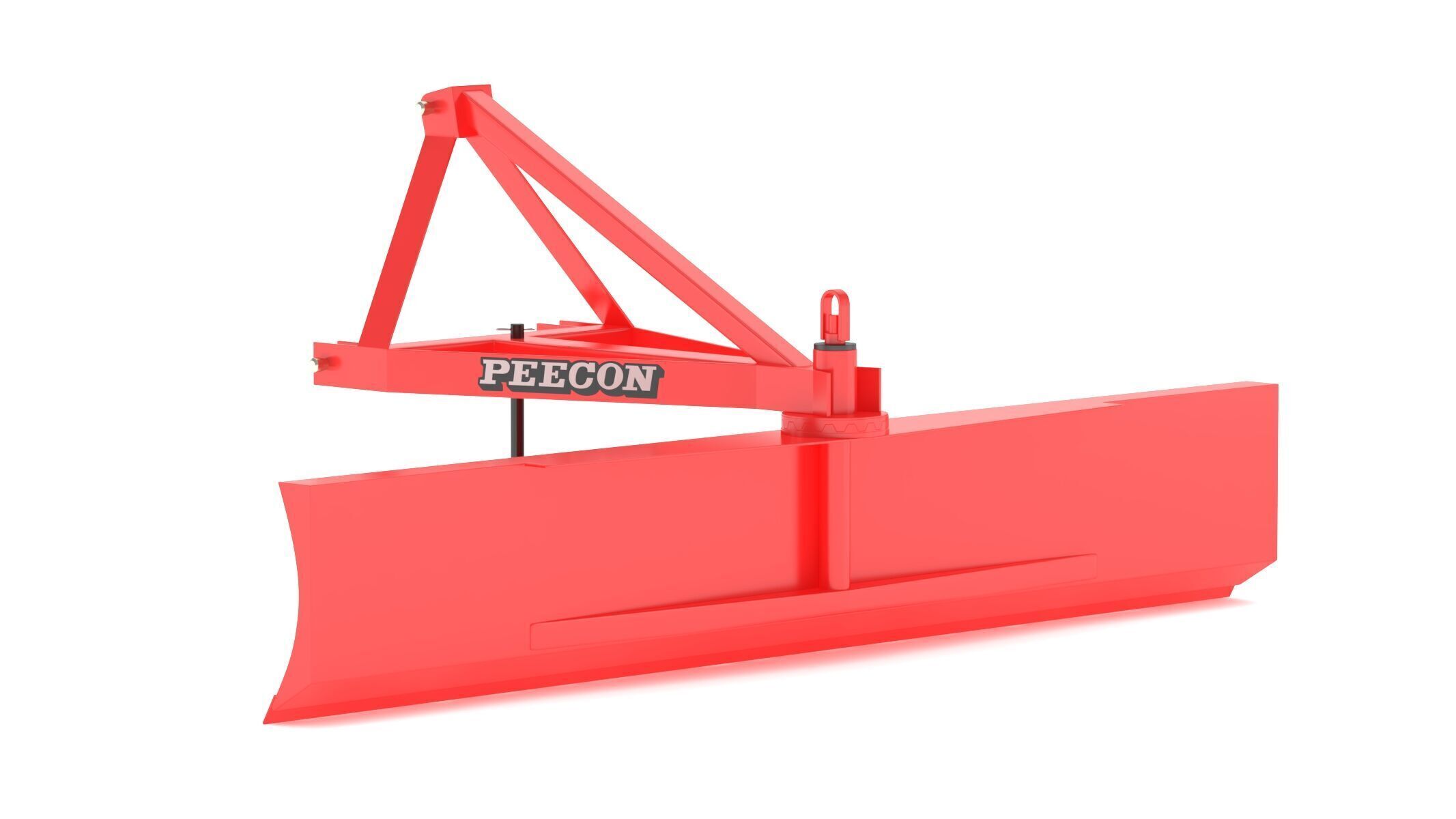 Soil Scraper GS 300 Ground Leveling Equipment 3D model_2