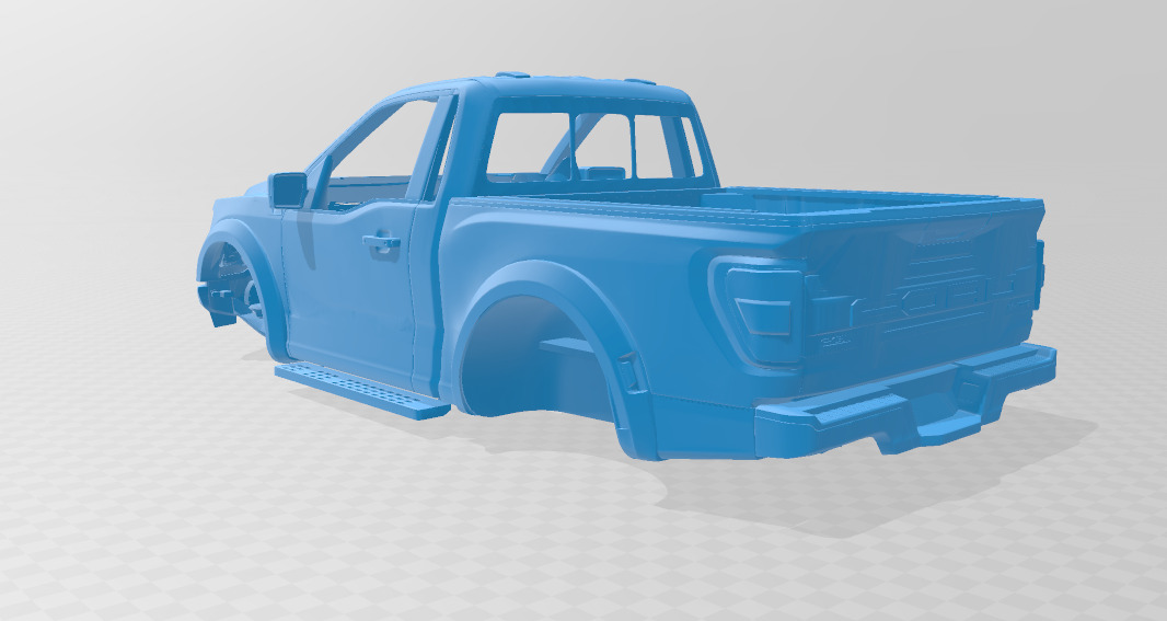 F-150 2022 3D print body car 3D print model_2