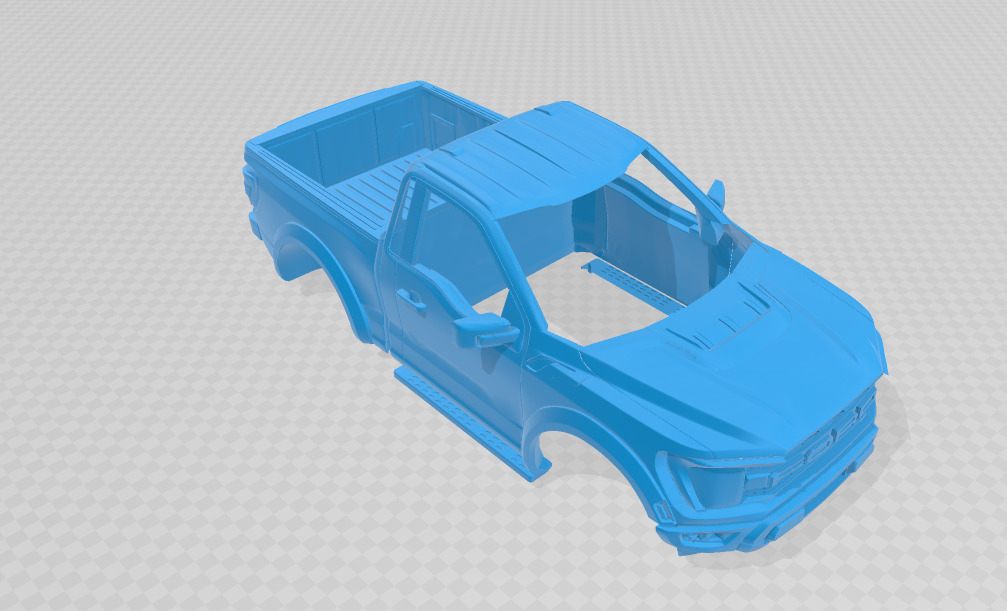 F-150 2022 3D print body car 3D print model_5