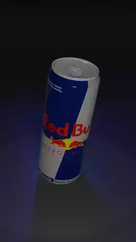 Red bull can 