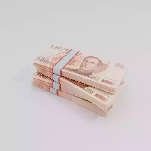 500 Mexican Peso Currency