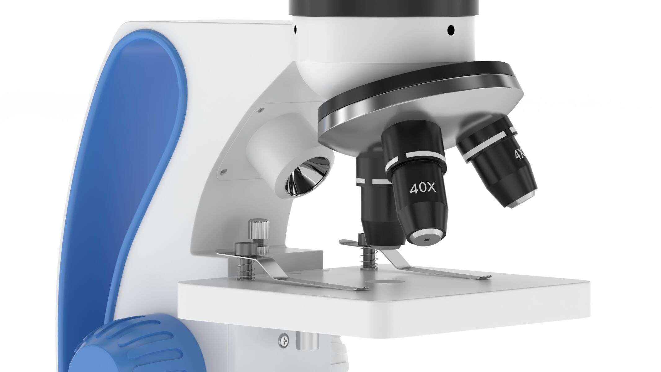 Medical Laboratory Microscope 3D model_12