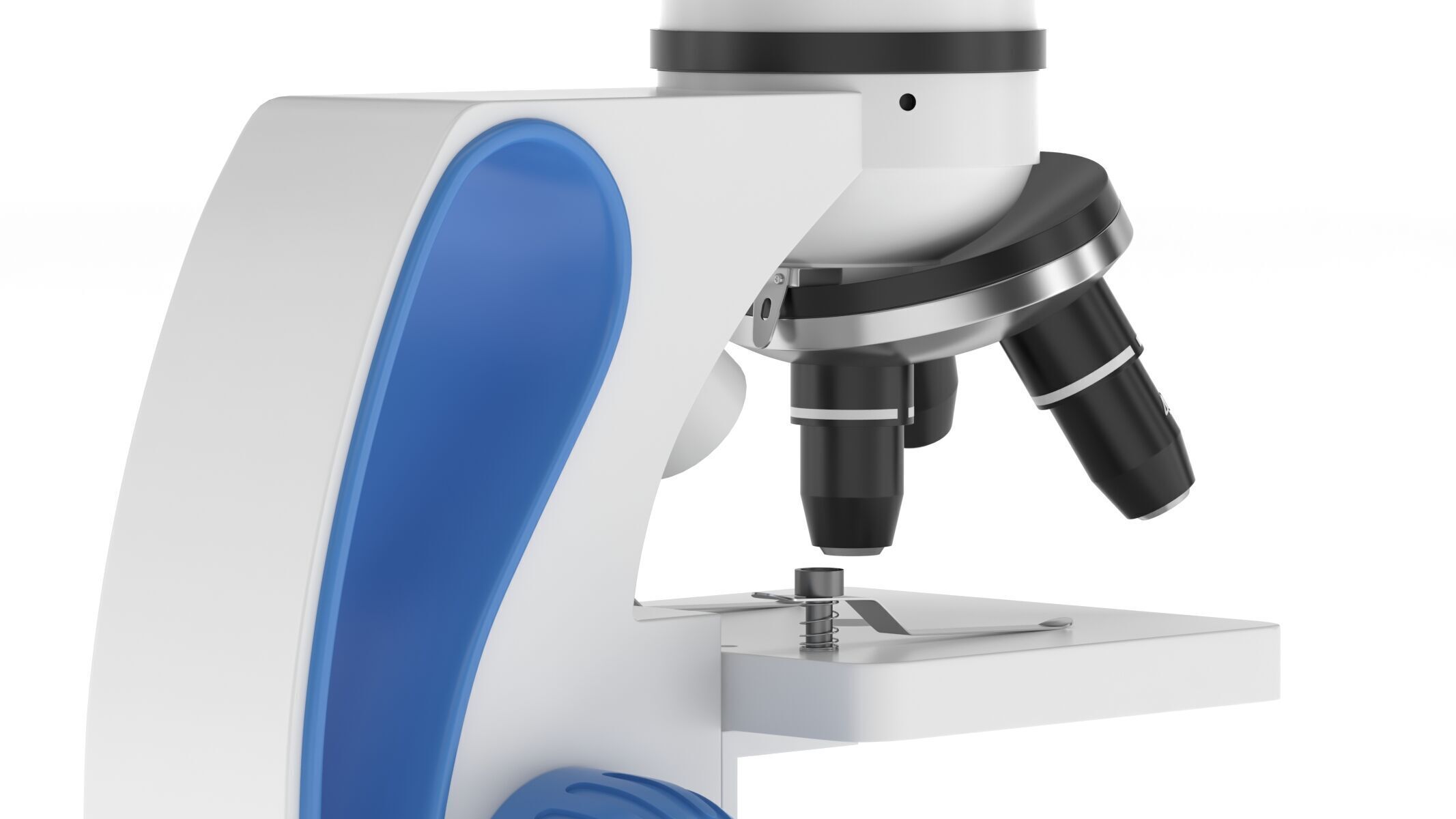 Medical Laboratory Microscope 3D model_14