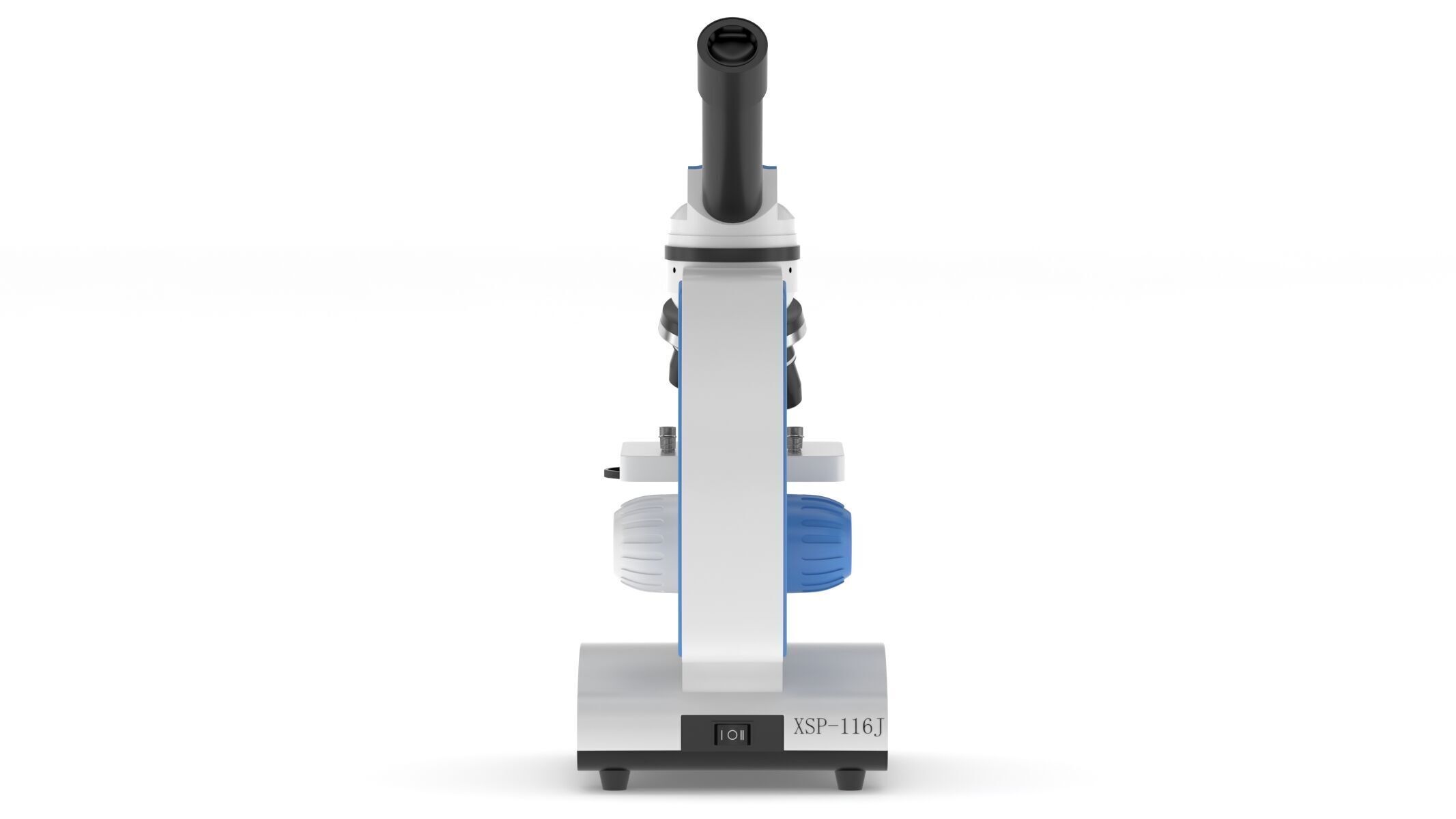 Medical Laboratory Microscope 3D model_5