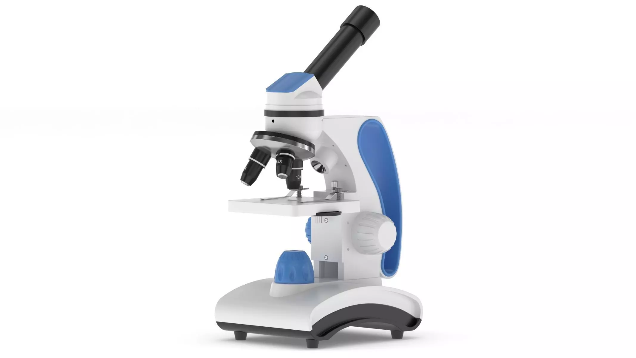 Medical Laboratory Microscope 3D model_0