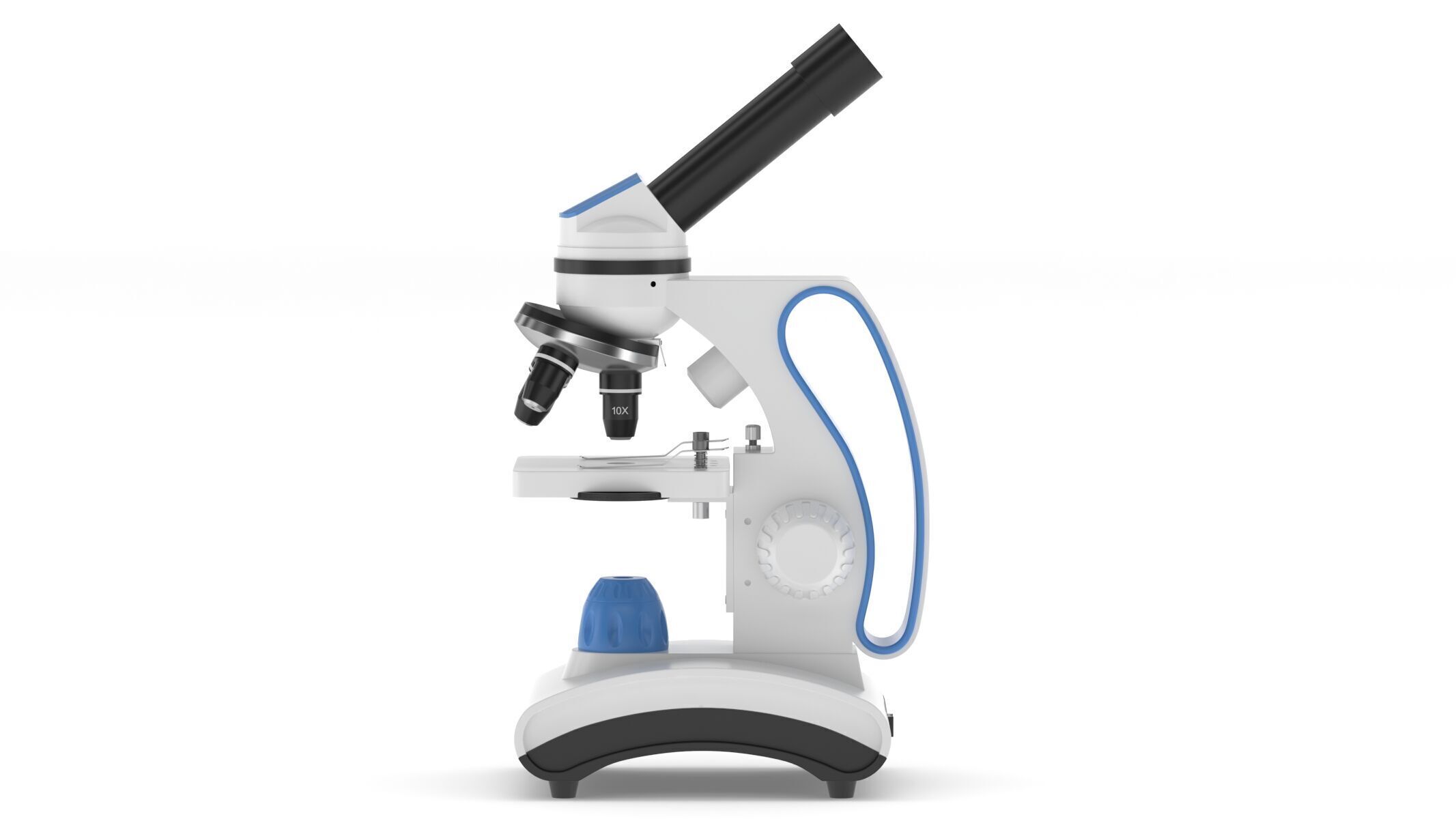 Medical Laboratory Microscope 3D model_7