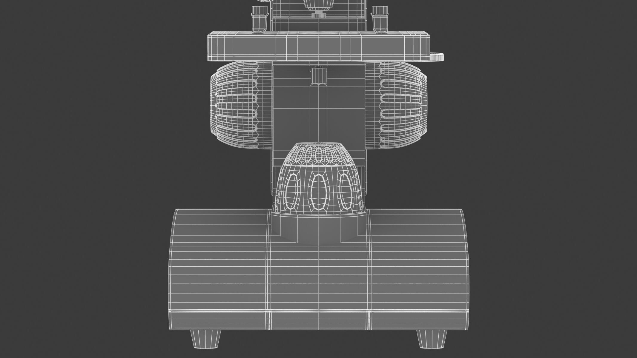 Medical Laboratory Microscope 3D model_31
