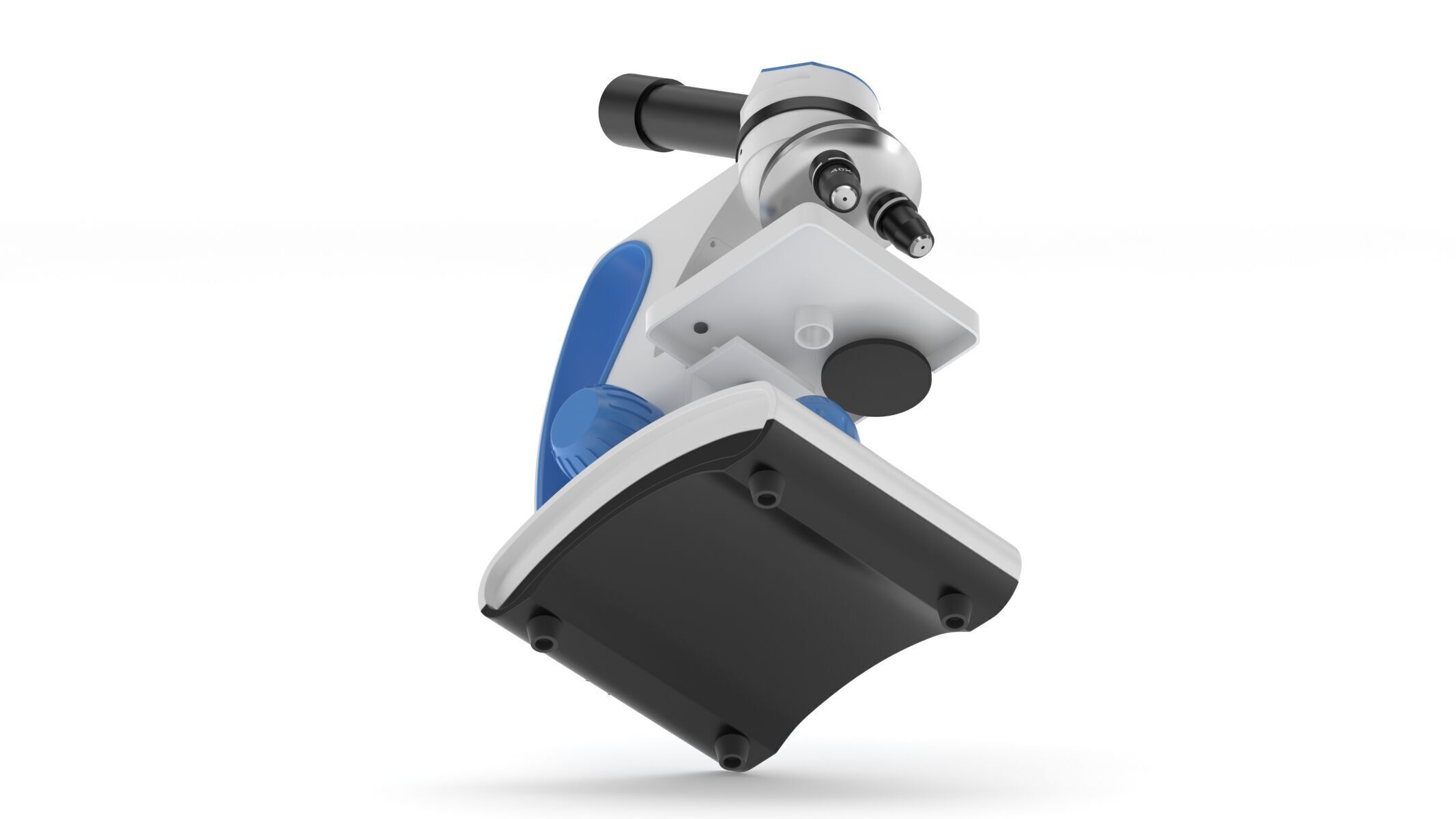 Medical Laboratory Microscope 3D model_9