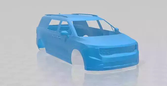 Kia Carnival 2025 - Printable Body Car