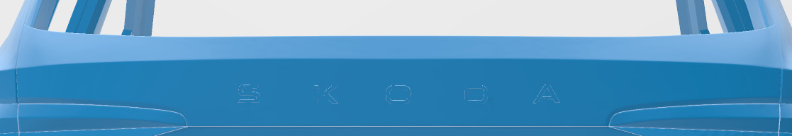 Skoda Elroq 2025 - Printable Car in Separate Parts 3D print model_8