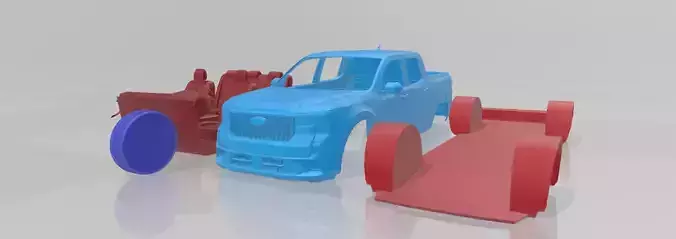 Maverick Lobo 2025 - Separate Parts for 3D Printing