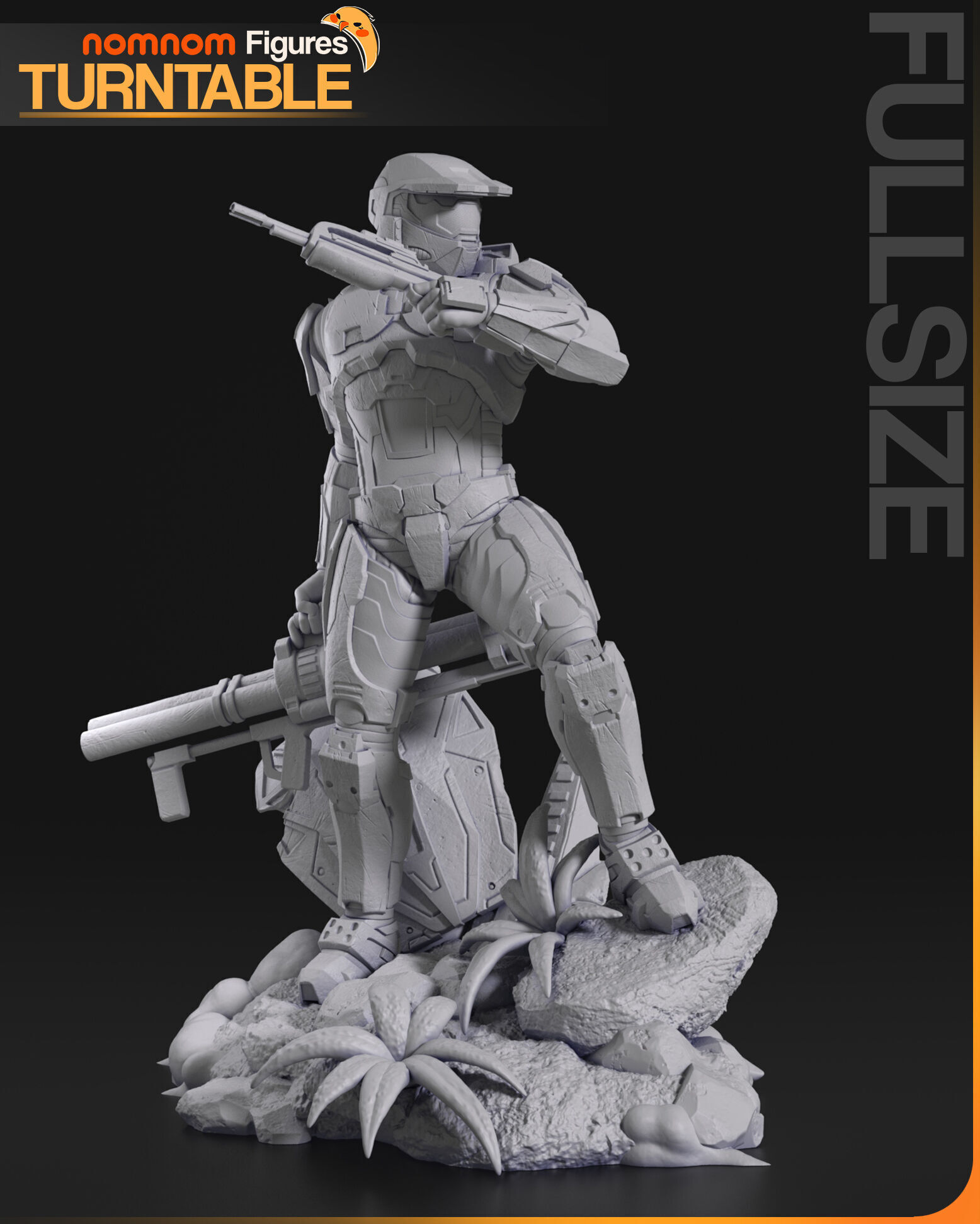 Master Chief - Halo 2 3D print model_4