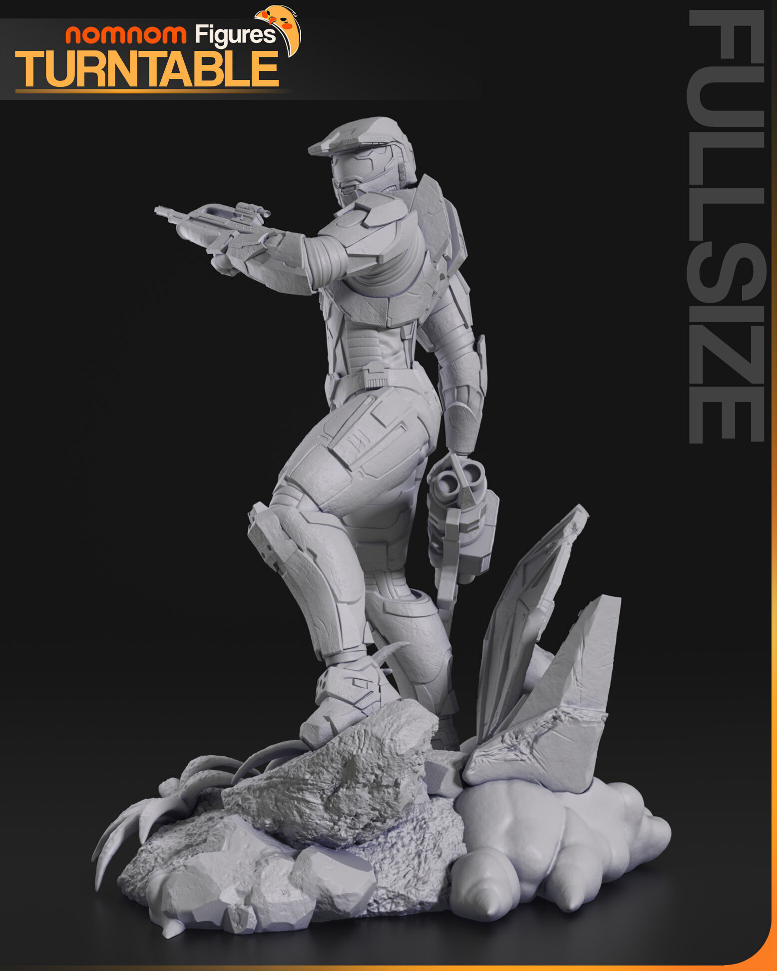 Master Chief - Halo 2 3D print model_6