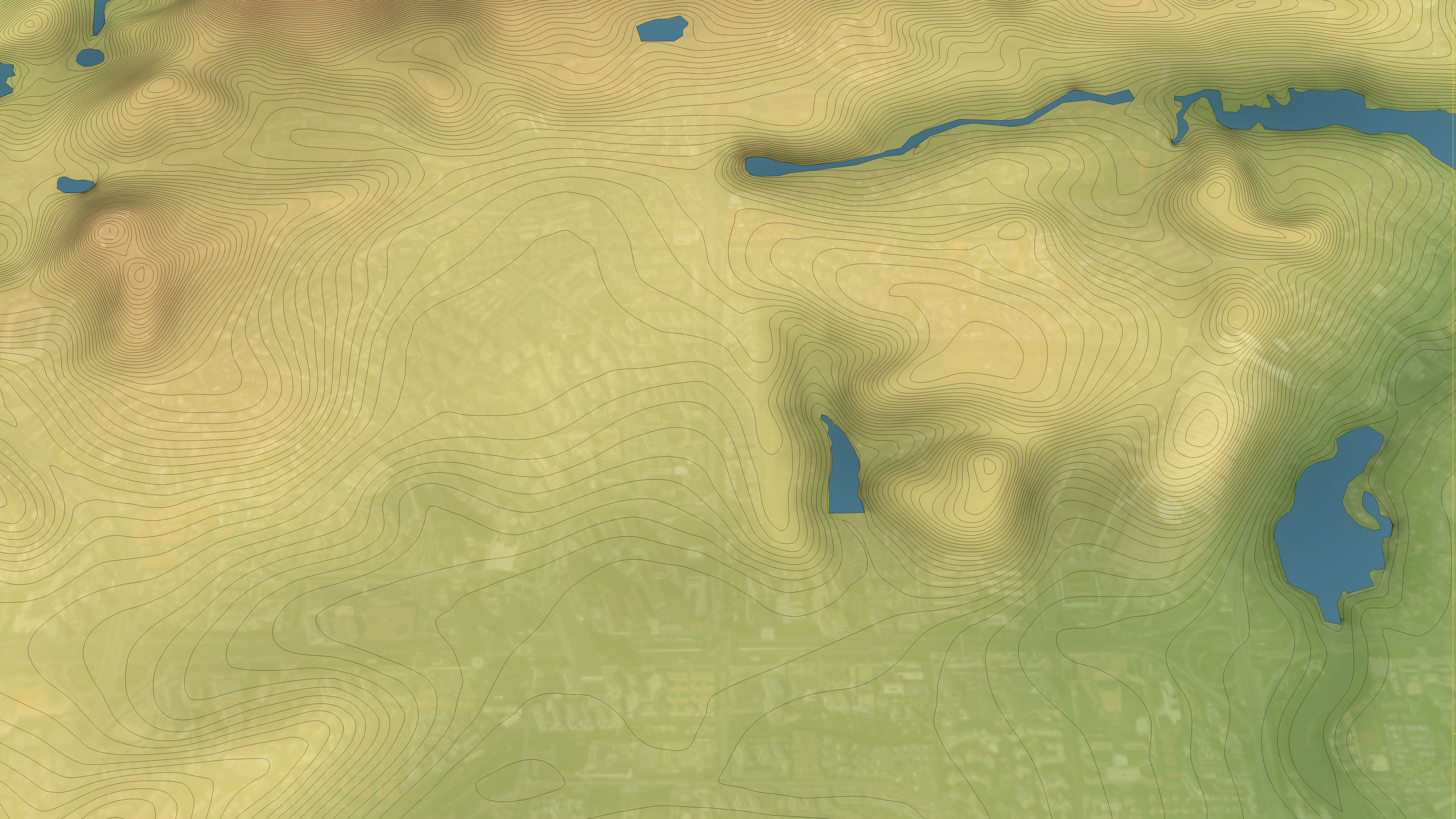 Nanning - Topography Terrain Low-poly 3D model_15