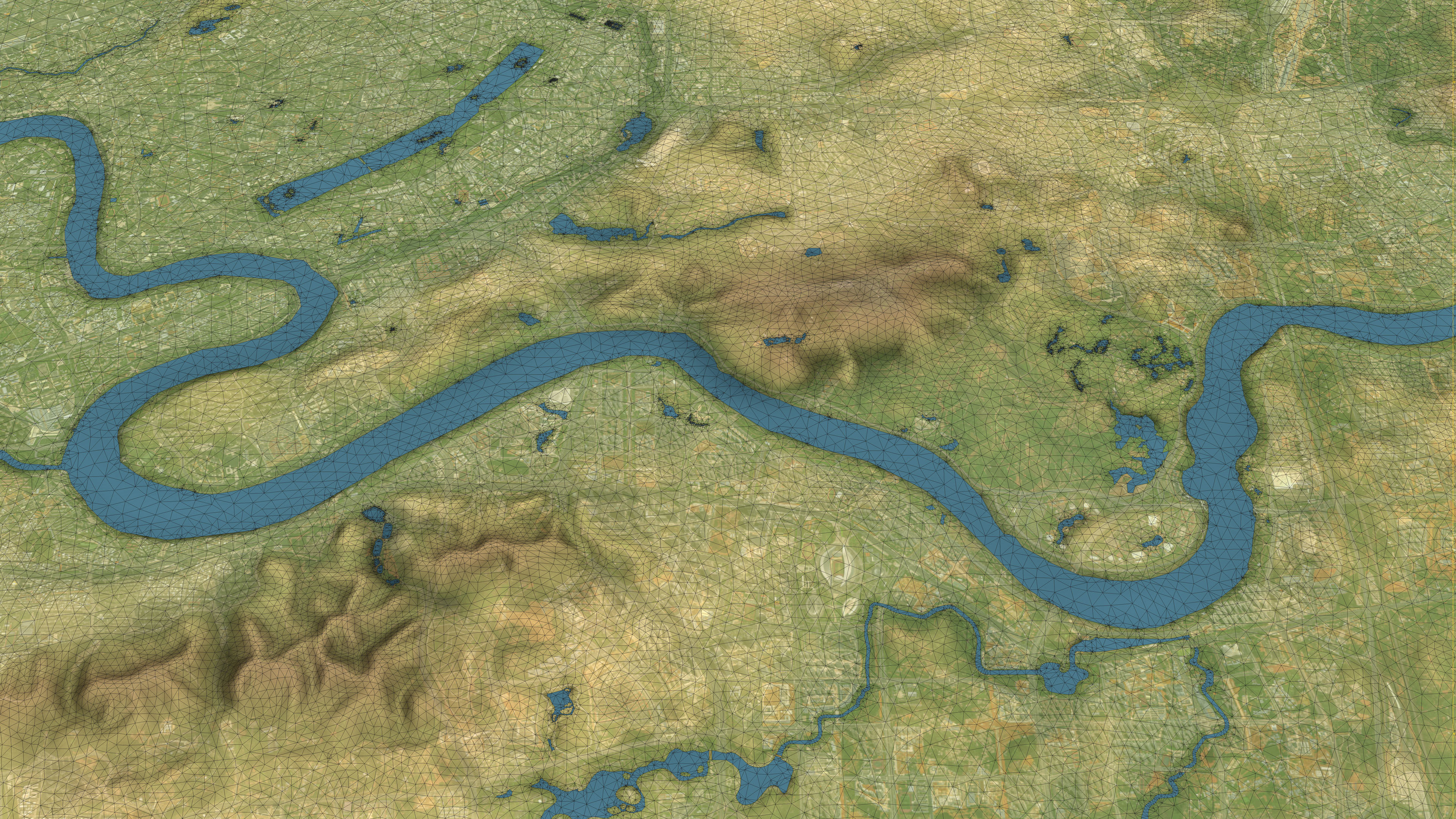 Nanning - Topography Terrain 3D Model 3D Model Collection_4