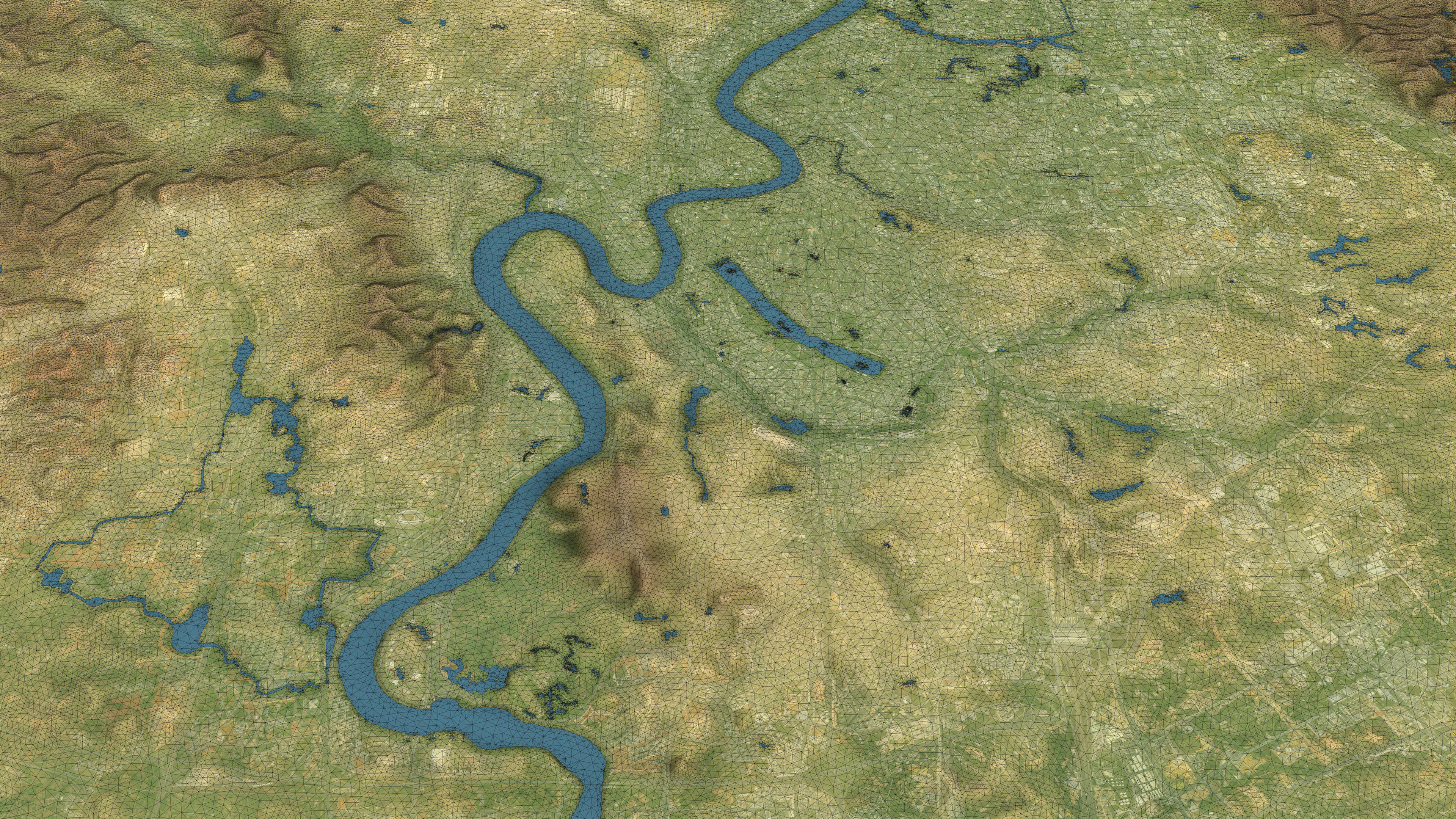 Nanning - Topography Terrain 3D Model 3D Model Collection_40