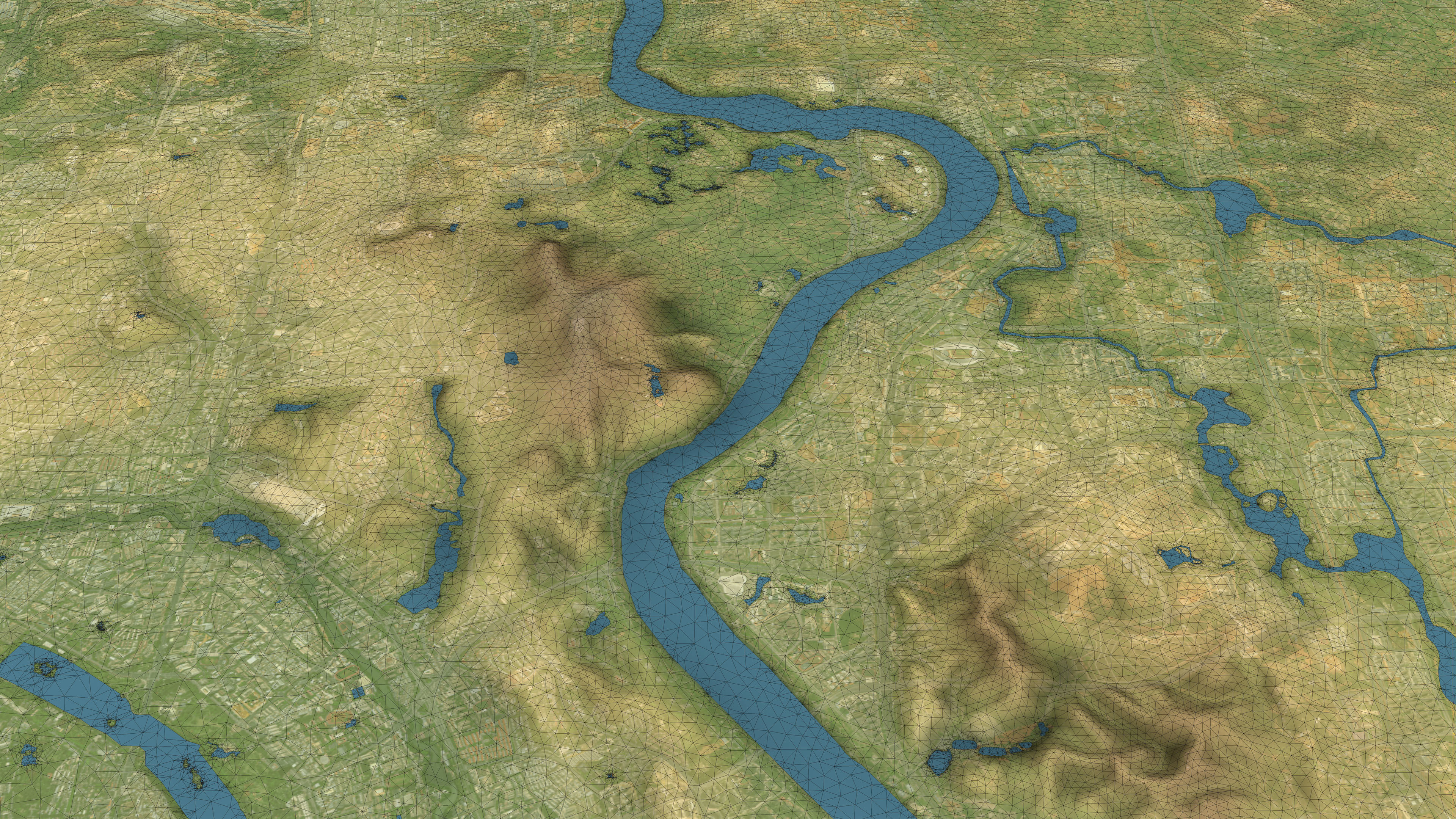 Nanning - Topography Terrain 3D Model 3D Model Collection_8