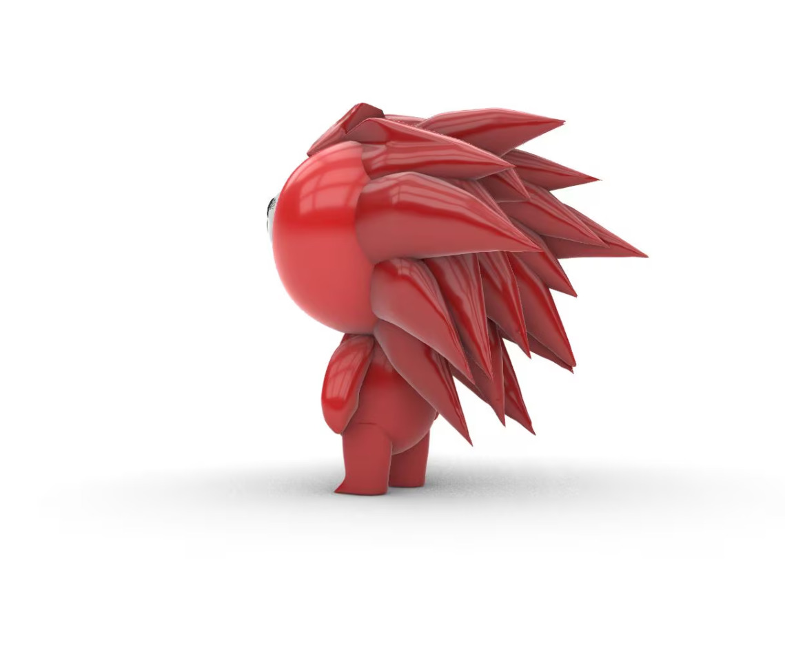 Happy Tree Friends Flaky 3D Model STL File 3D print model_3