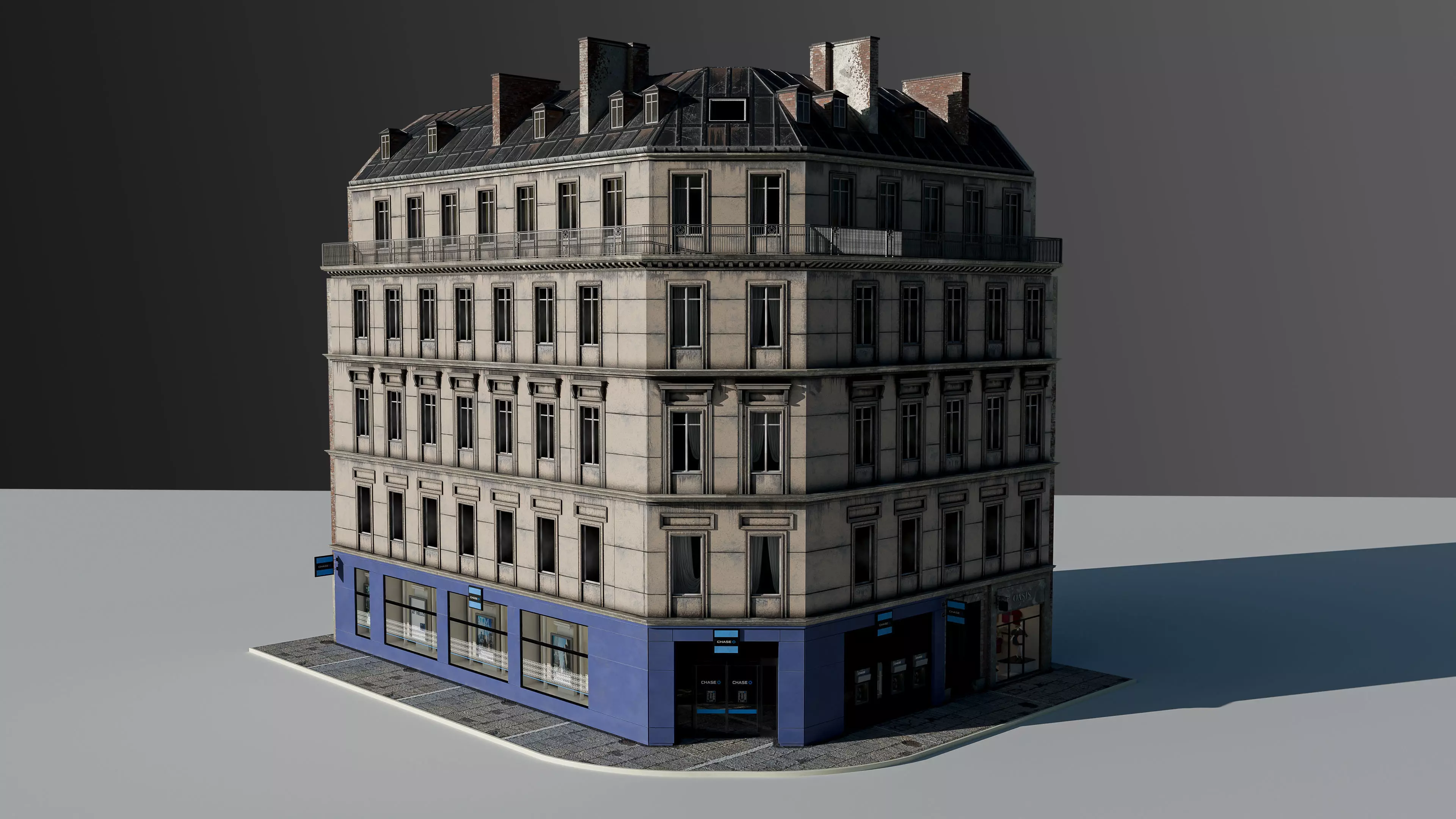 European Commercial Bank 3D model_0