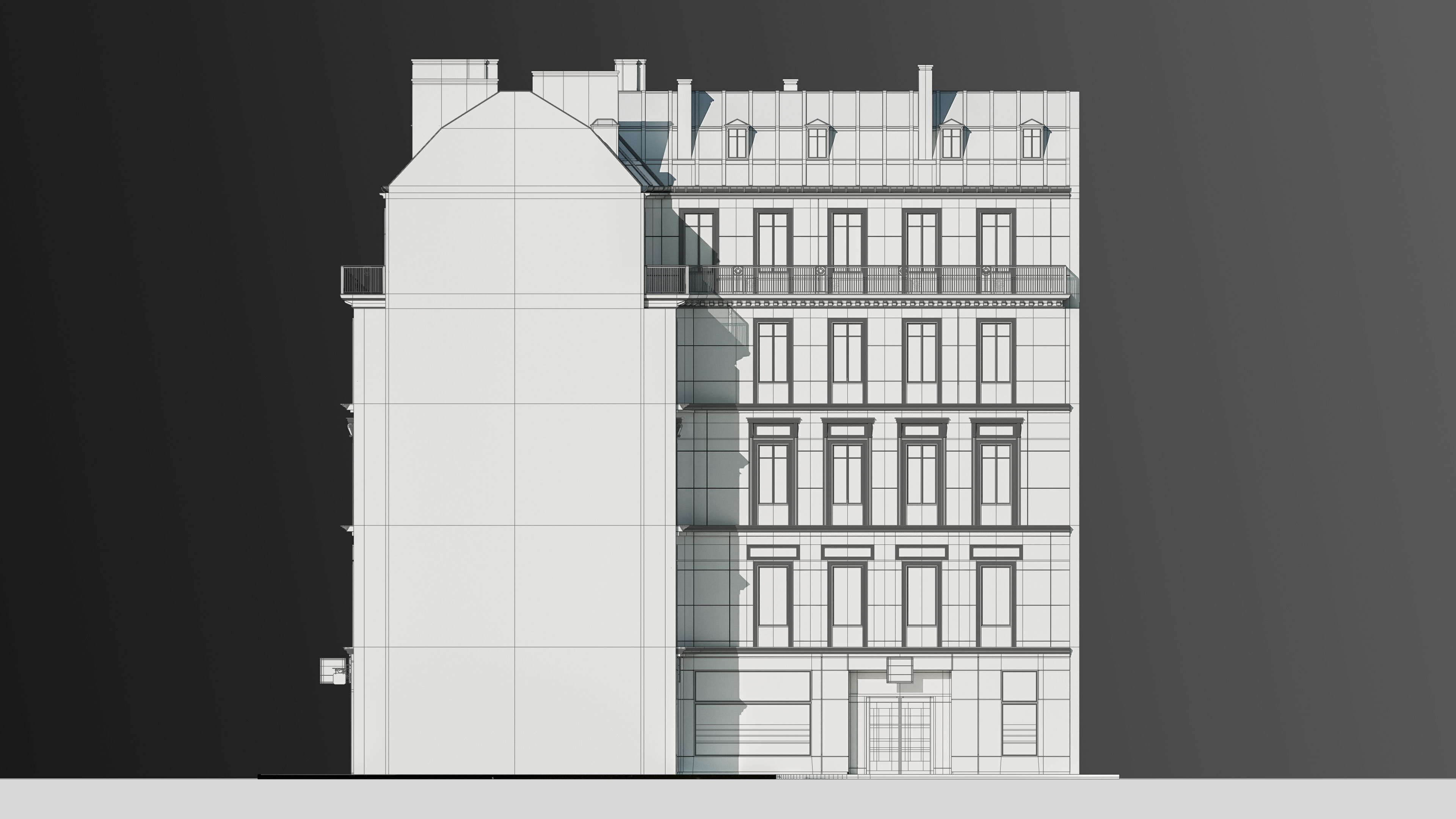 European Commercial Bank 3D model_30