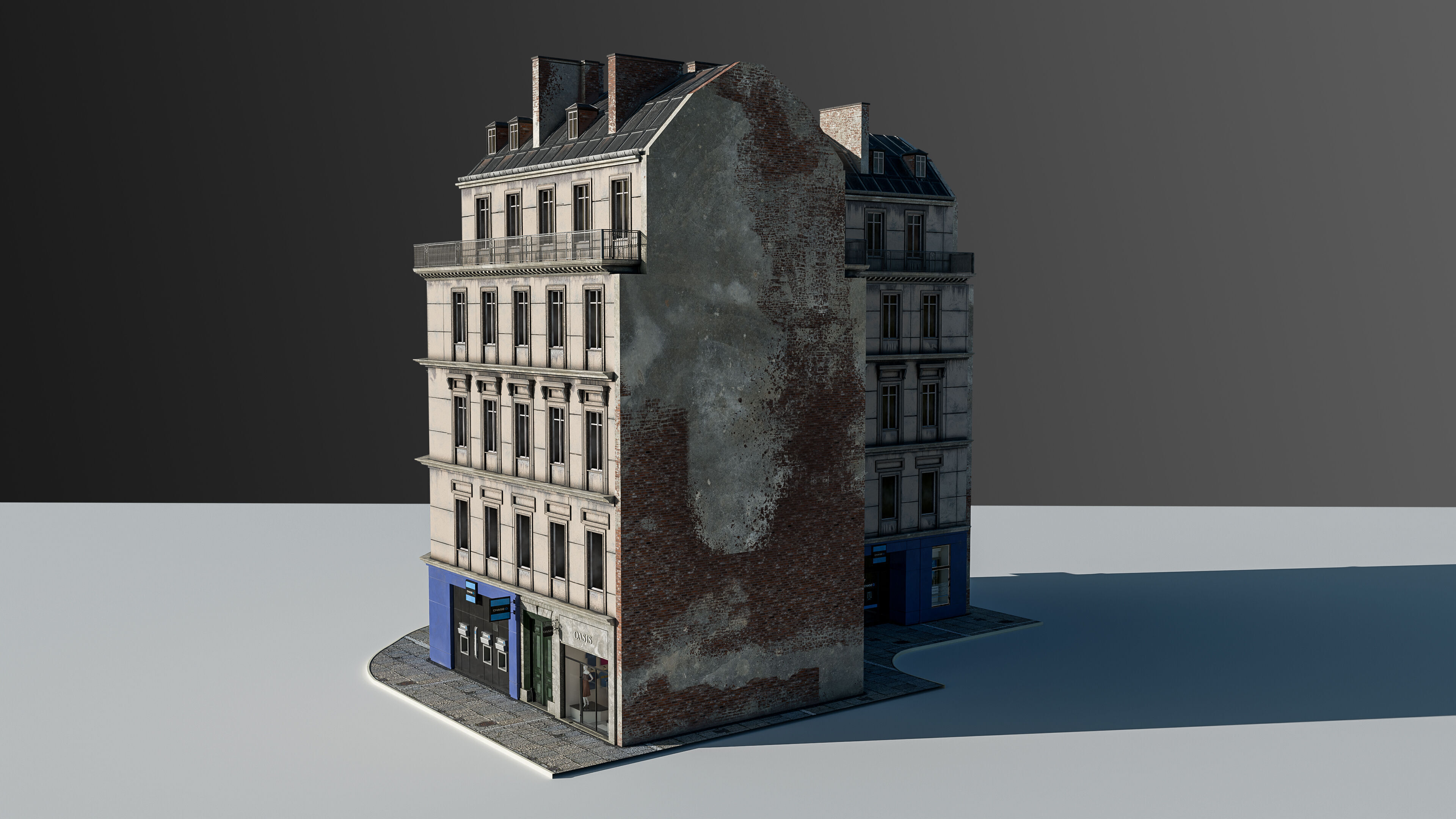 European Commercial Bank 3D model_21