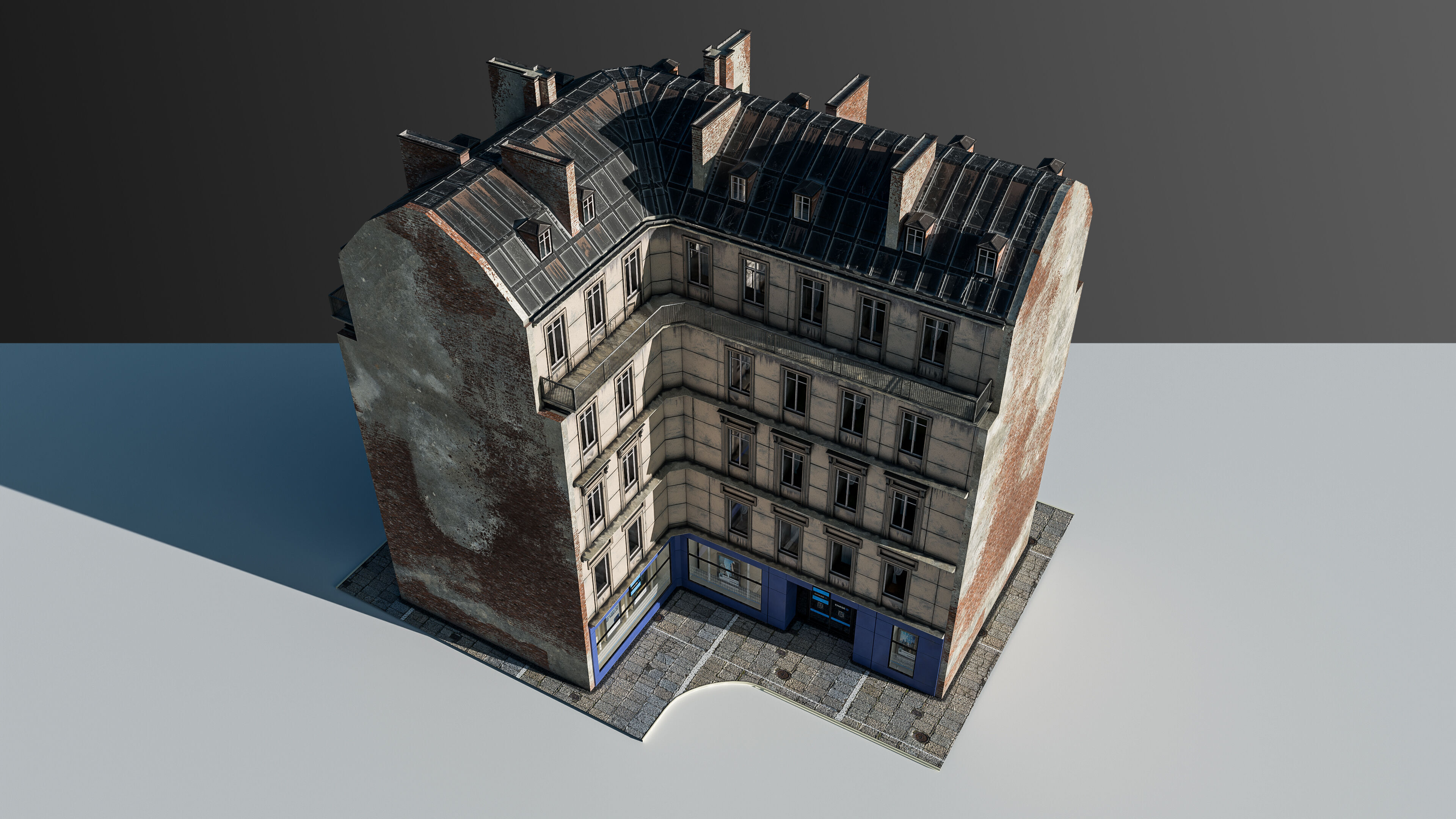 European Commercial Bank 3D model_24