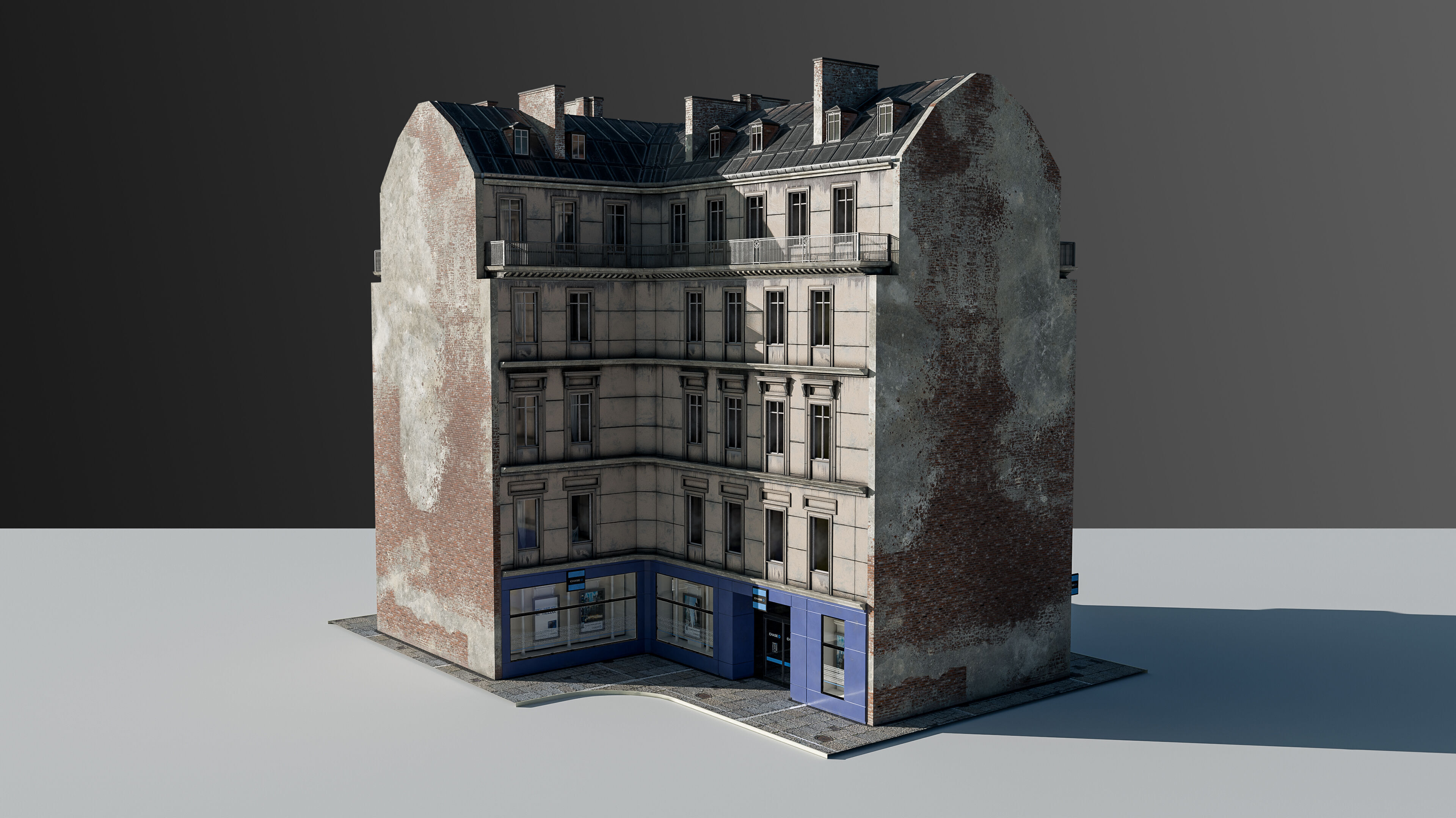 European Commercial Bank 3D model_20