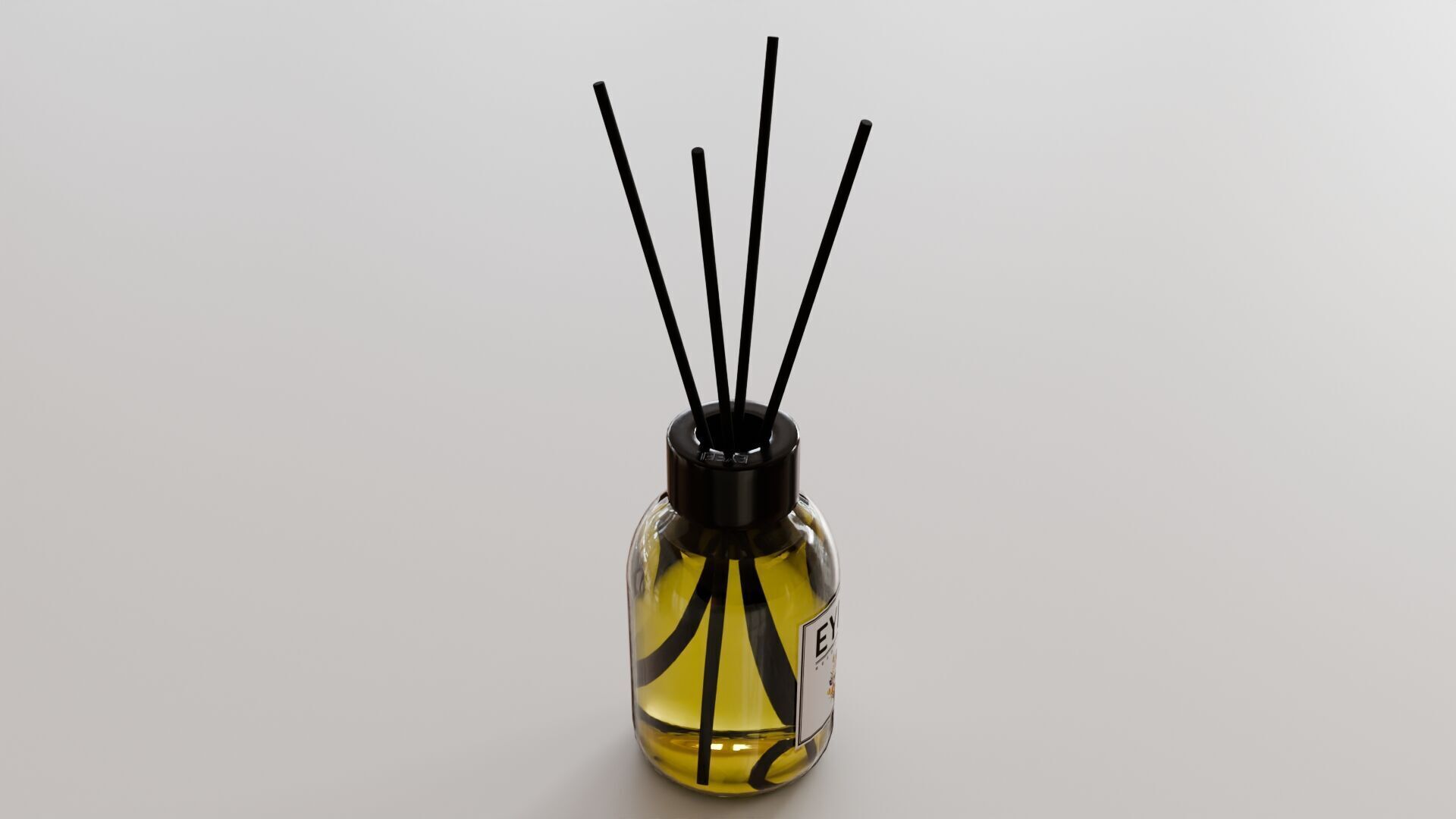 Eyfel Perfume Reed Diffuser Crocus Low-poly 3D model_28