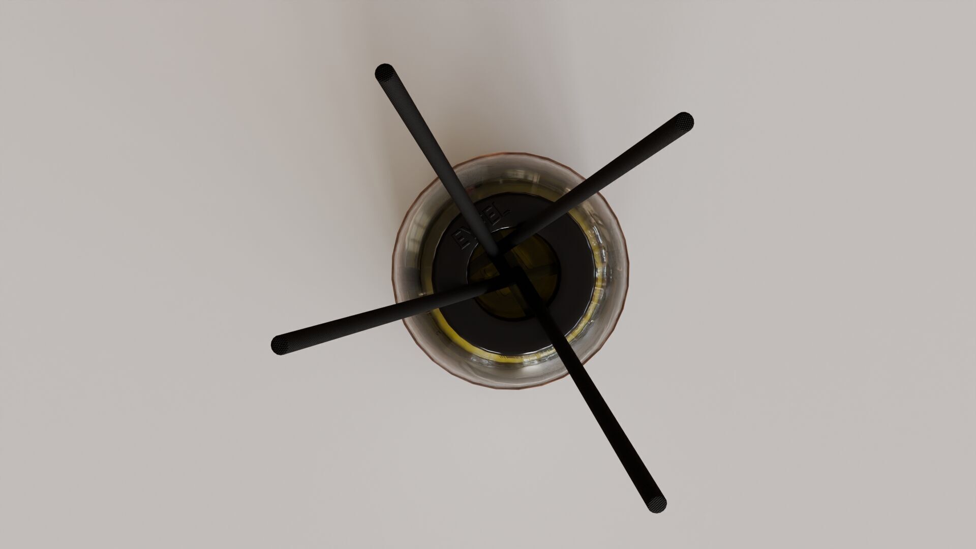 Eyfel Perfume Reed Diffuser Crocus Low-poly 3D model_7