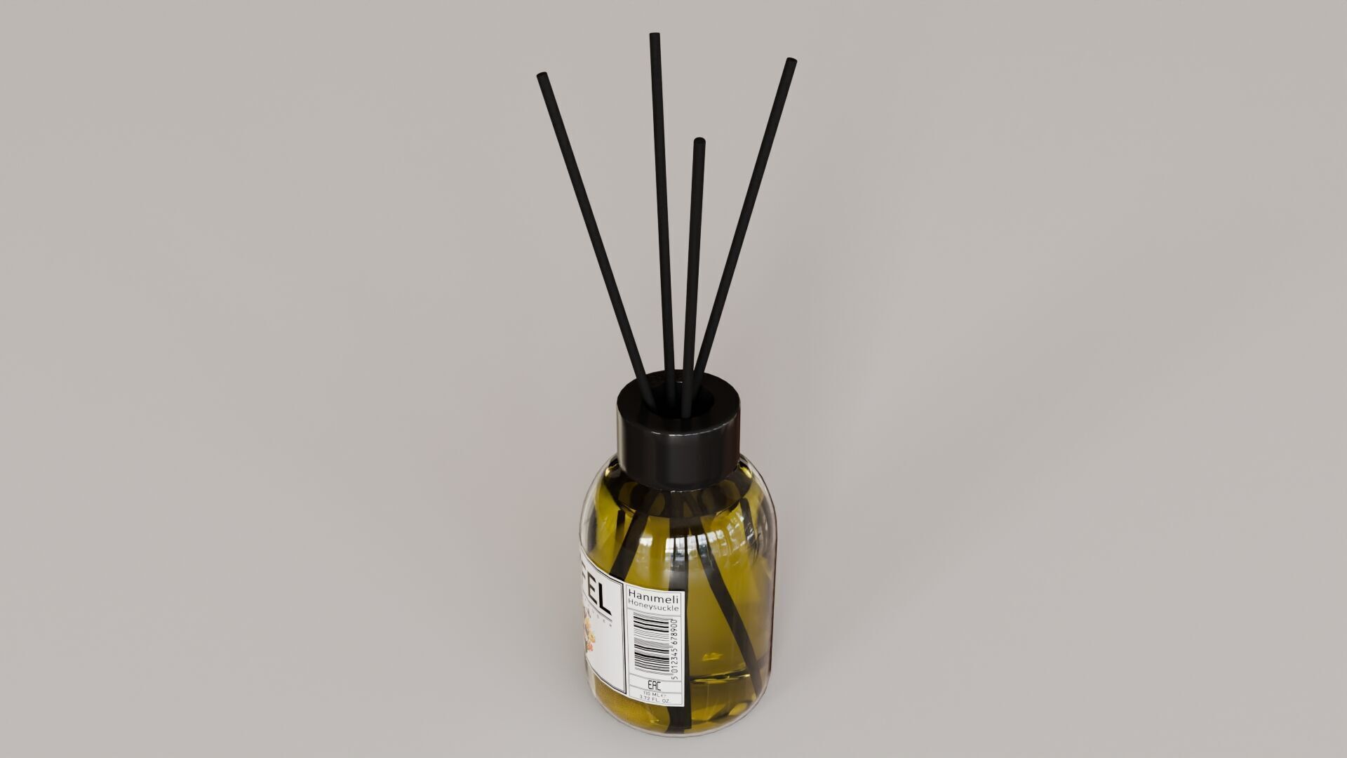 Eyfel Perfume Reed Diffuser Crocus Low-poly 3D model_15