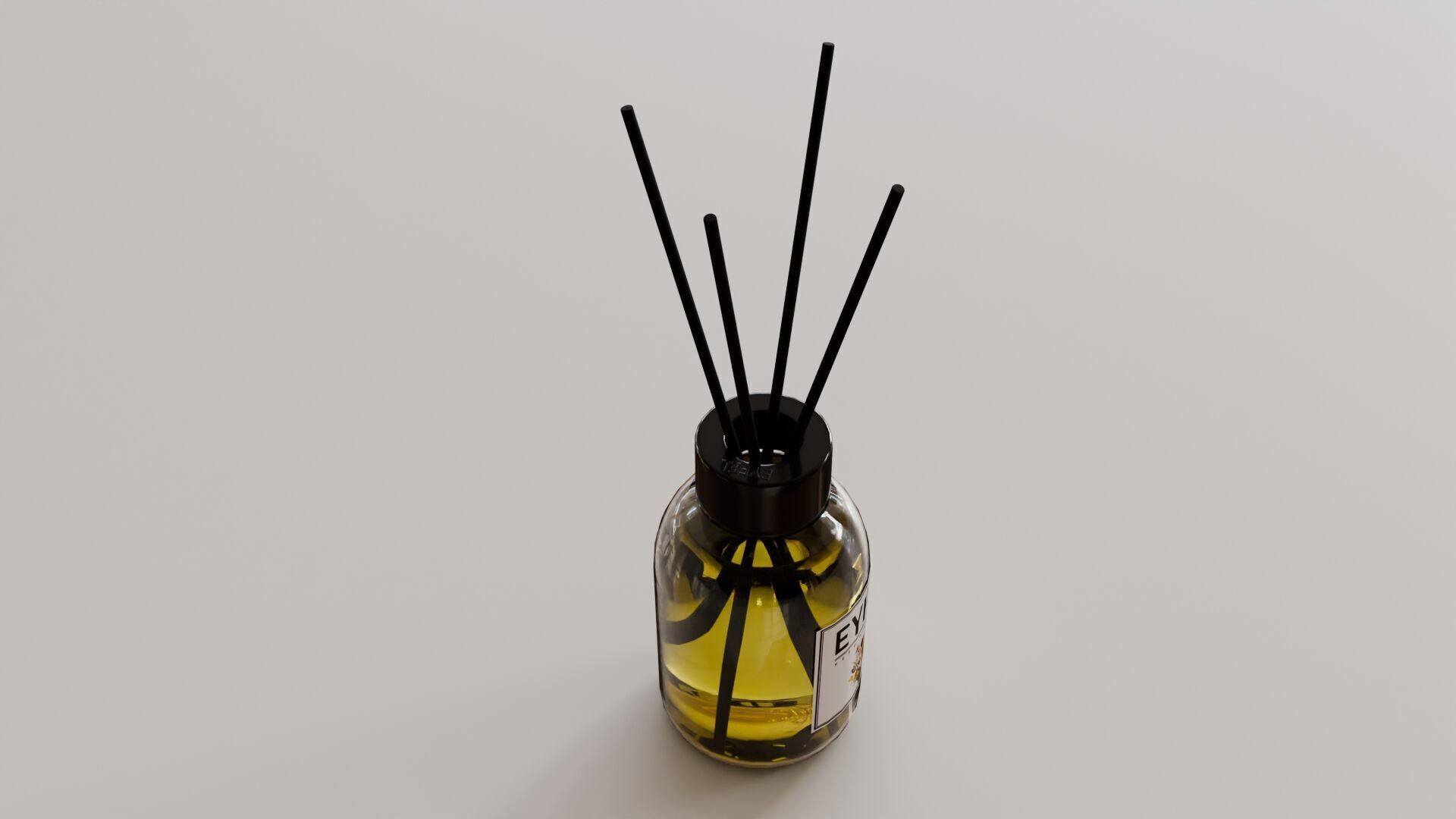 Eyfel Perfume Reed Diffuser Crocus Low-poly 3D model_4