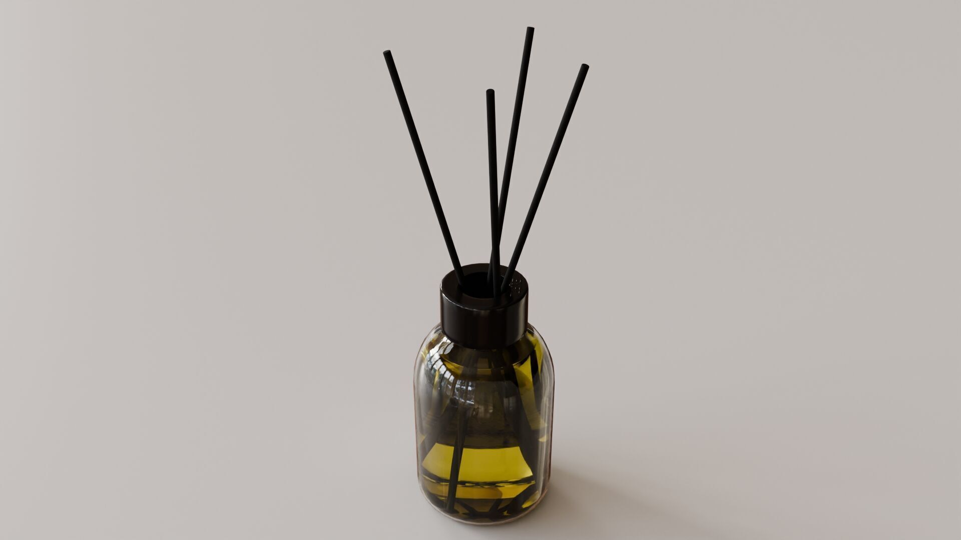 Eyfel Perfume Reed Diffuser Crocus Low-poly 3D model_22