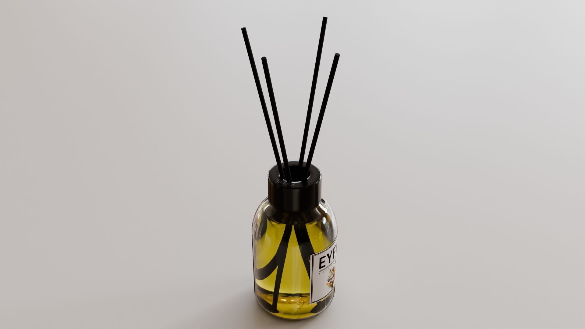 Eyfel Perfume Reed Diffuser Crocus Low-poly 3D model_29