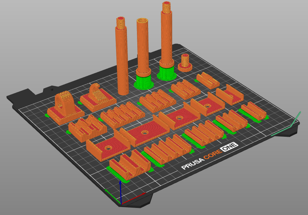 Minimalist Set Cable Organizer Clip Free 3D print model_4