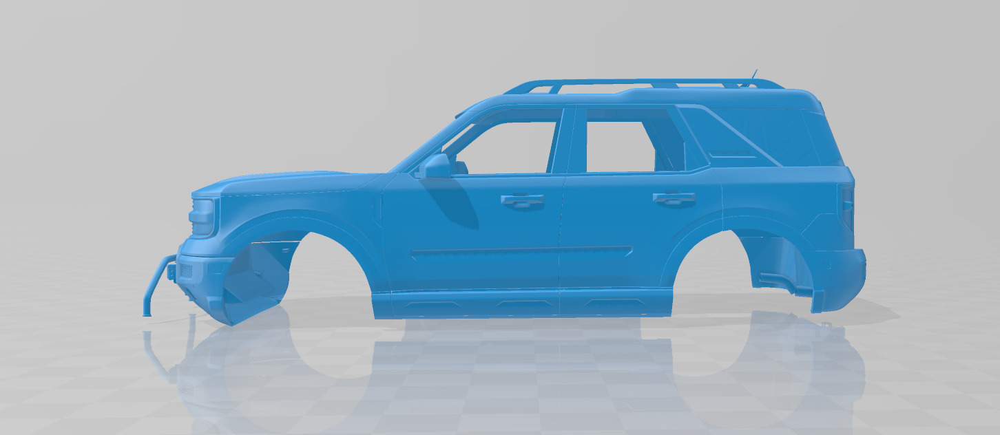 Bronco Sport 2025 - Body Car for 3D Printing 3D print model_1