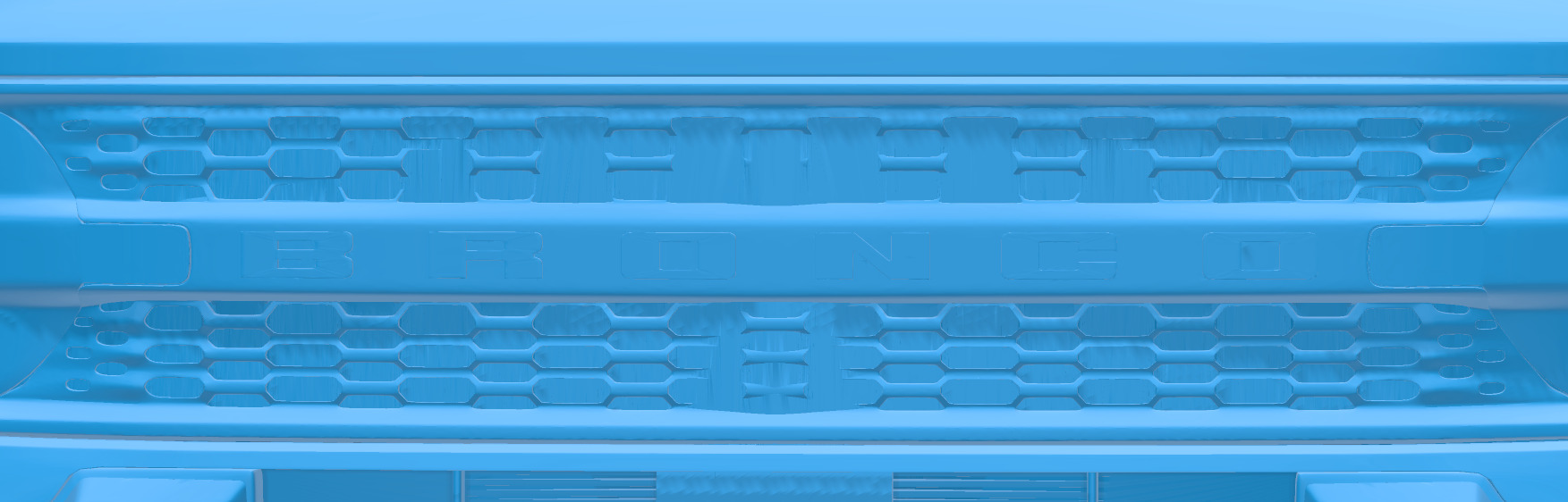 Bronco Sport 2025 - Body Car for 3D Printing 3D print model_7