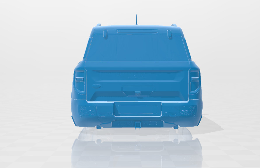Bronco Sport 2025 - Body Car for 3D Printing 3D print model_3