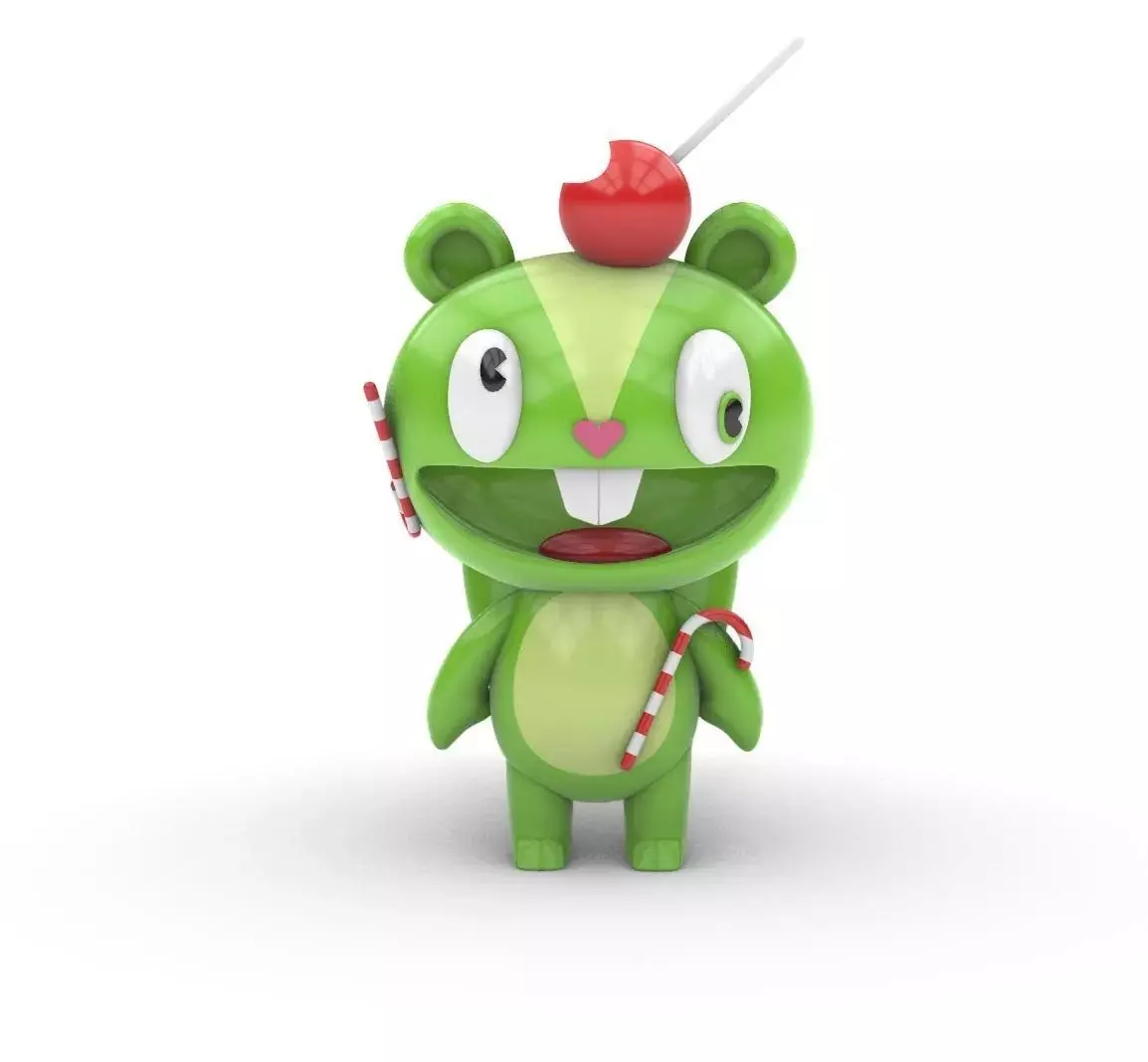 Happy Tree Friends Nutty 3D Model STL File 3D print model_0