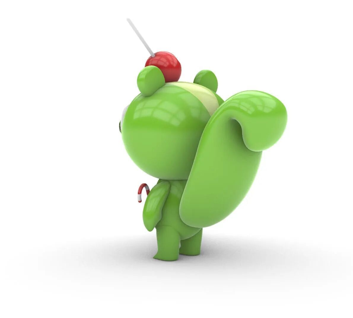 Happy Tree Friends Nutty 3D Model STL File 3D print model_2