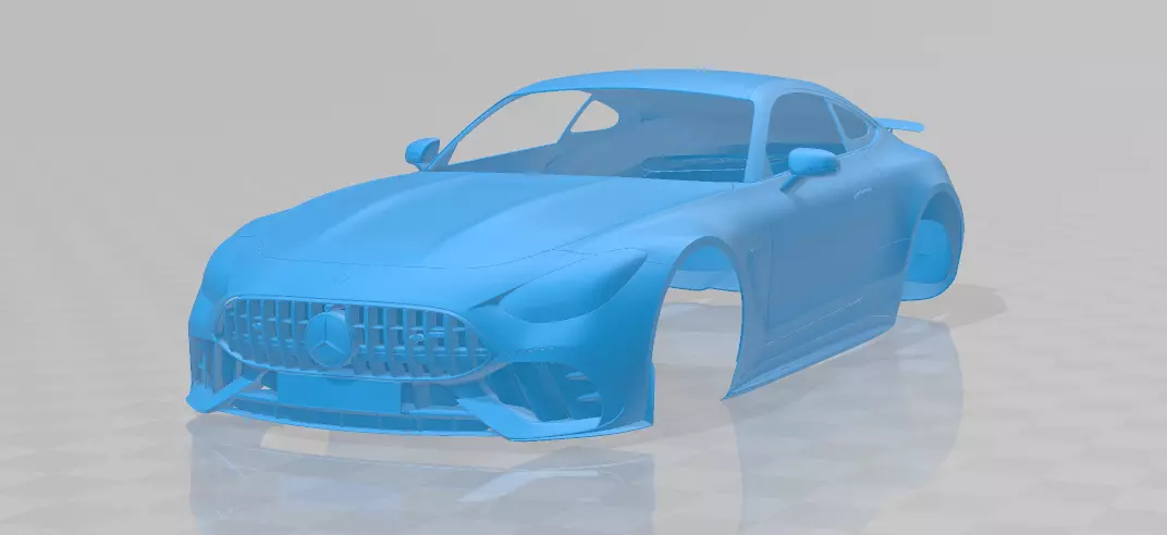 Mercedes Benz AMG GT63 PRO 2025 - 3D Printable Body Car 3D print model